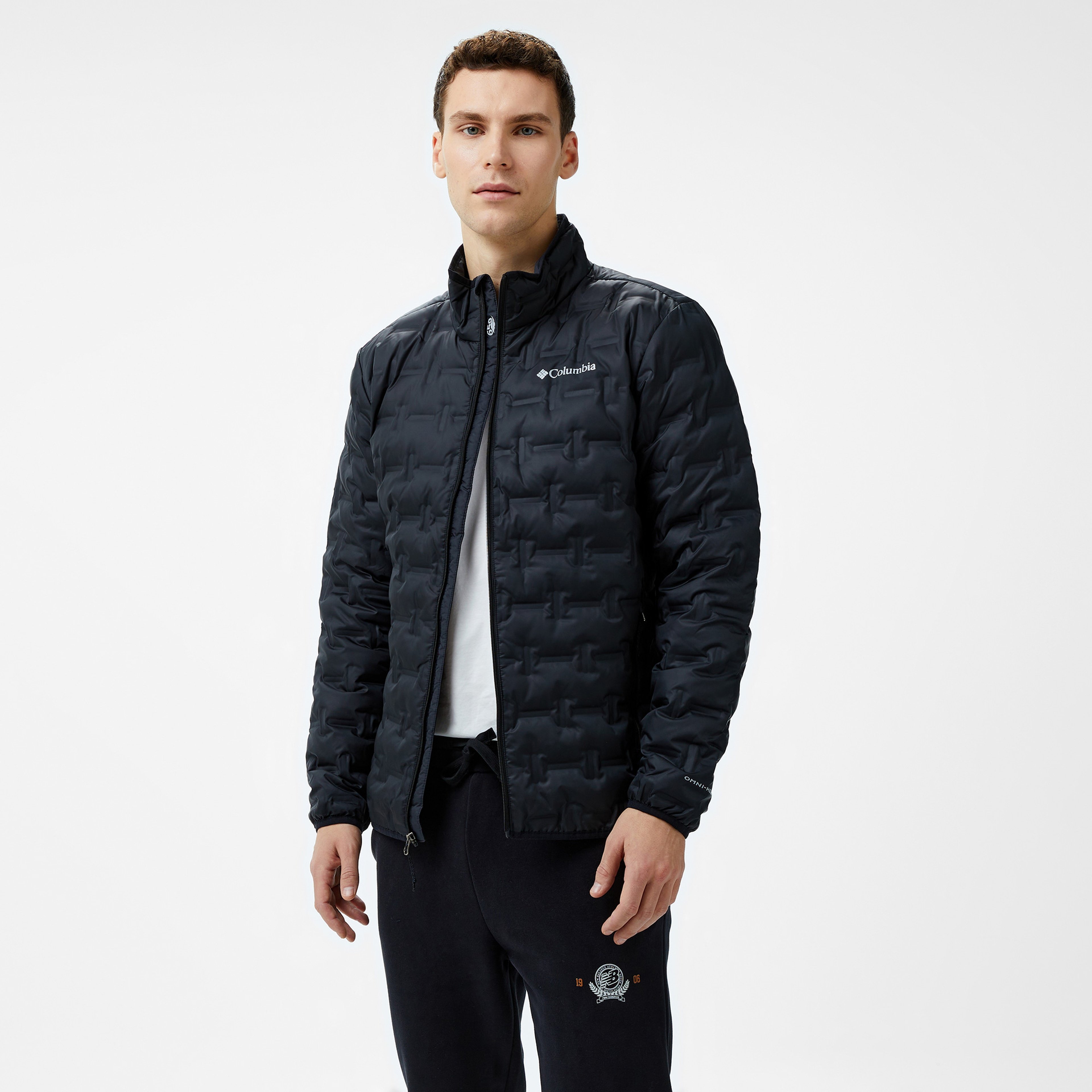 Columbia Delta Ridge II Down Erkek Kaz Tüyü Siyah Mont