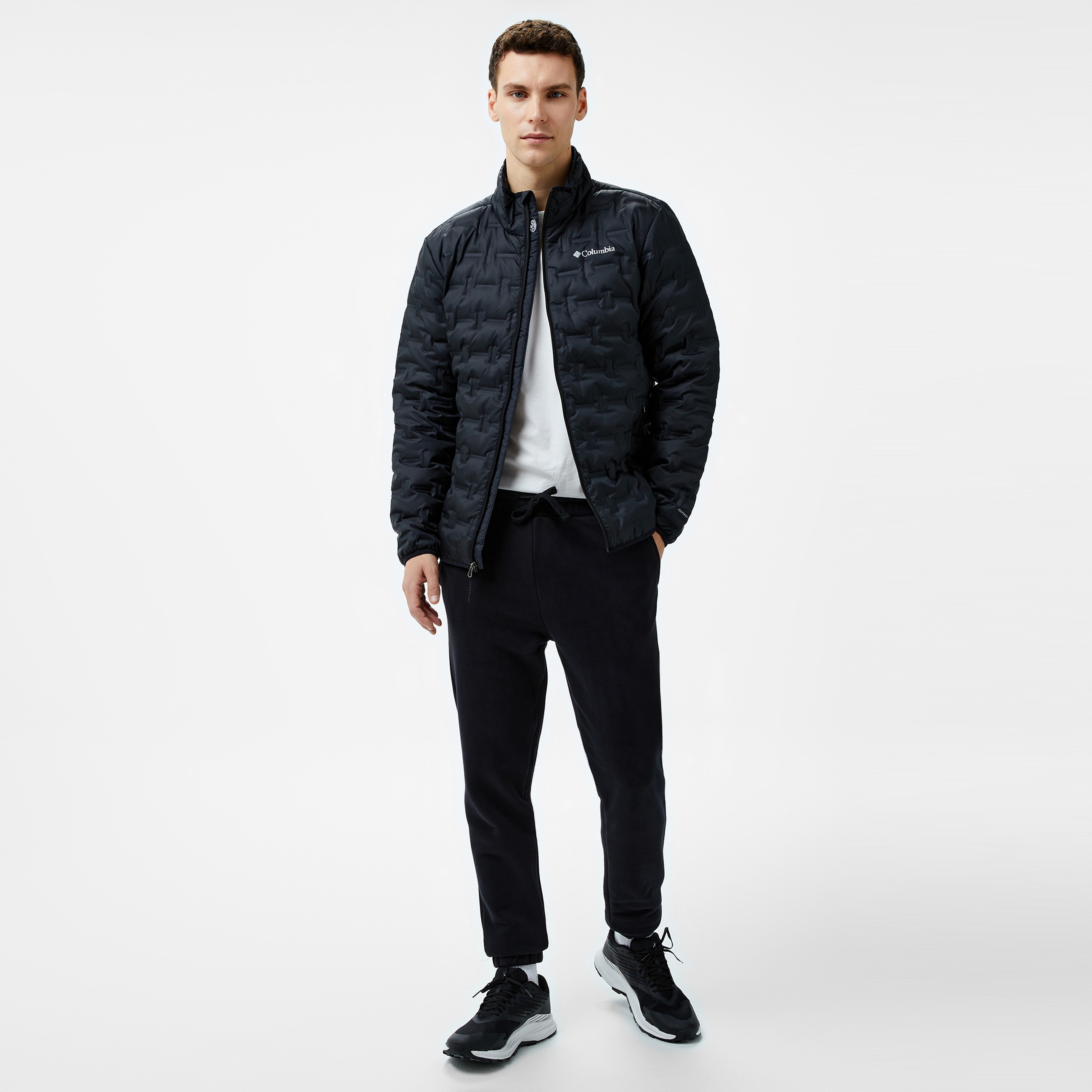 Columbia Delta Ridge II Down Erkek Kaz Tüyü Siyah Mont