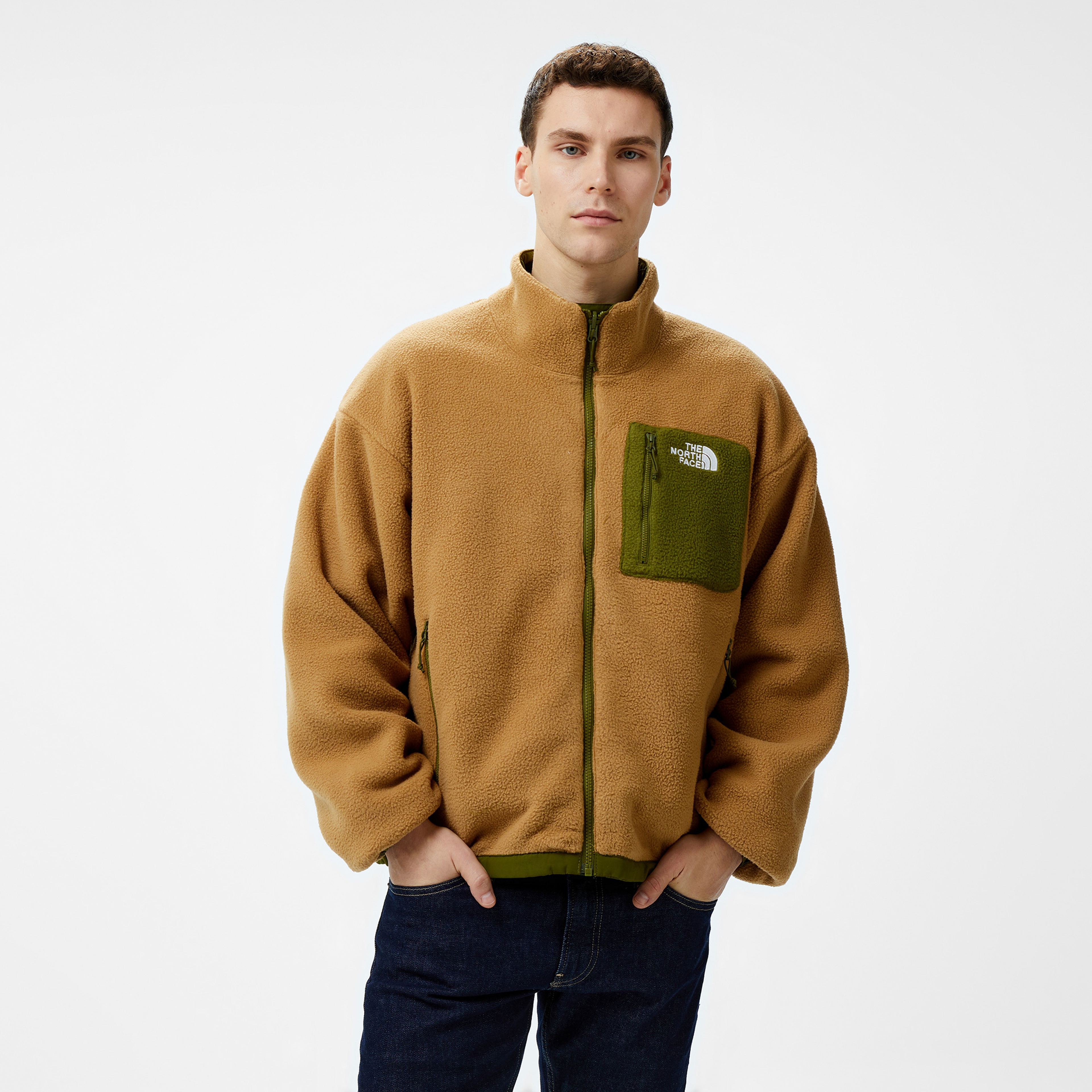 The North Face Yumiori Çift Taraflı Erkek Kahverengi Polar Mont