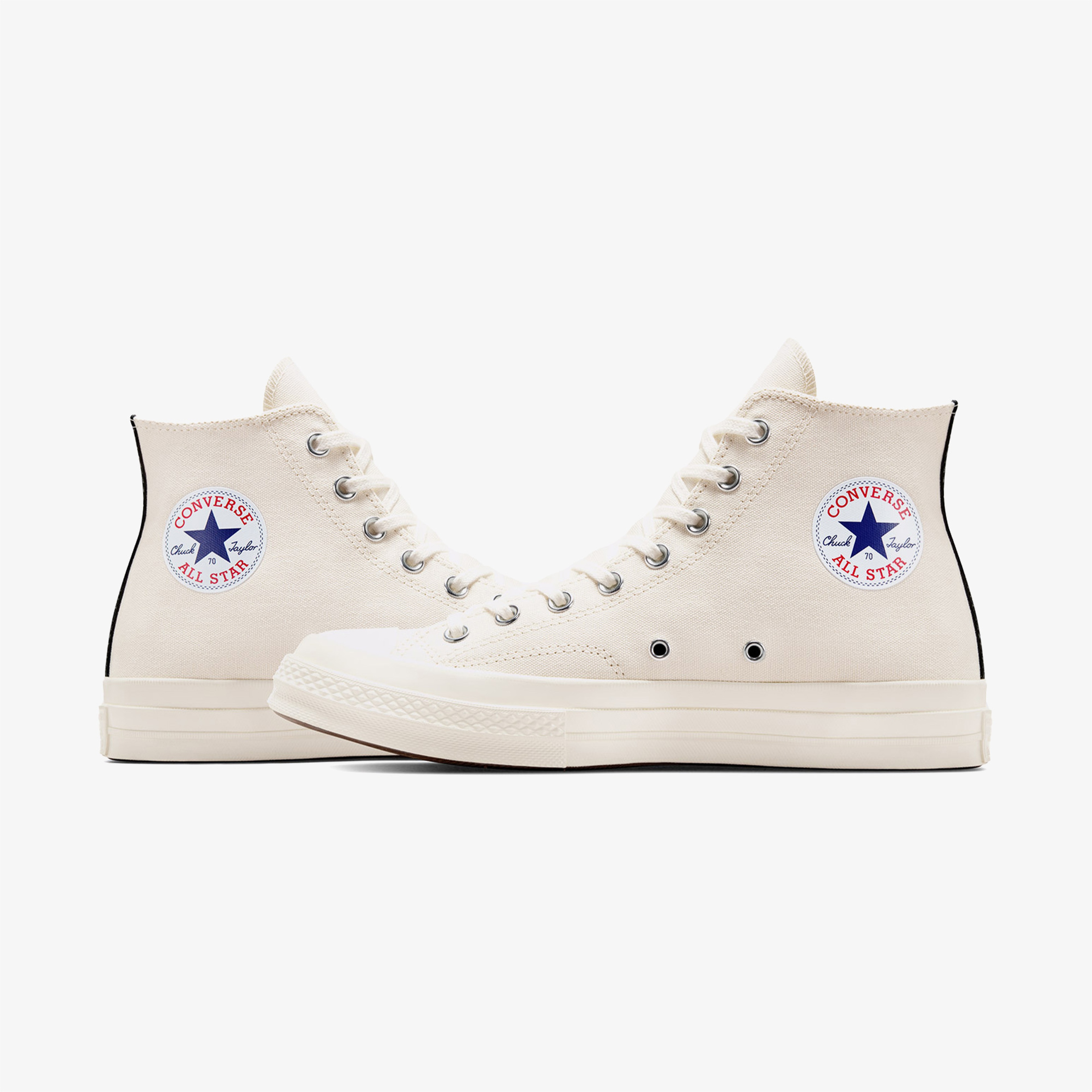 Converse X Comme Des Garçons Chuck 70 Unisex Krem Bilekli Sneaker