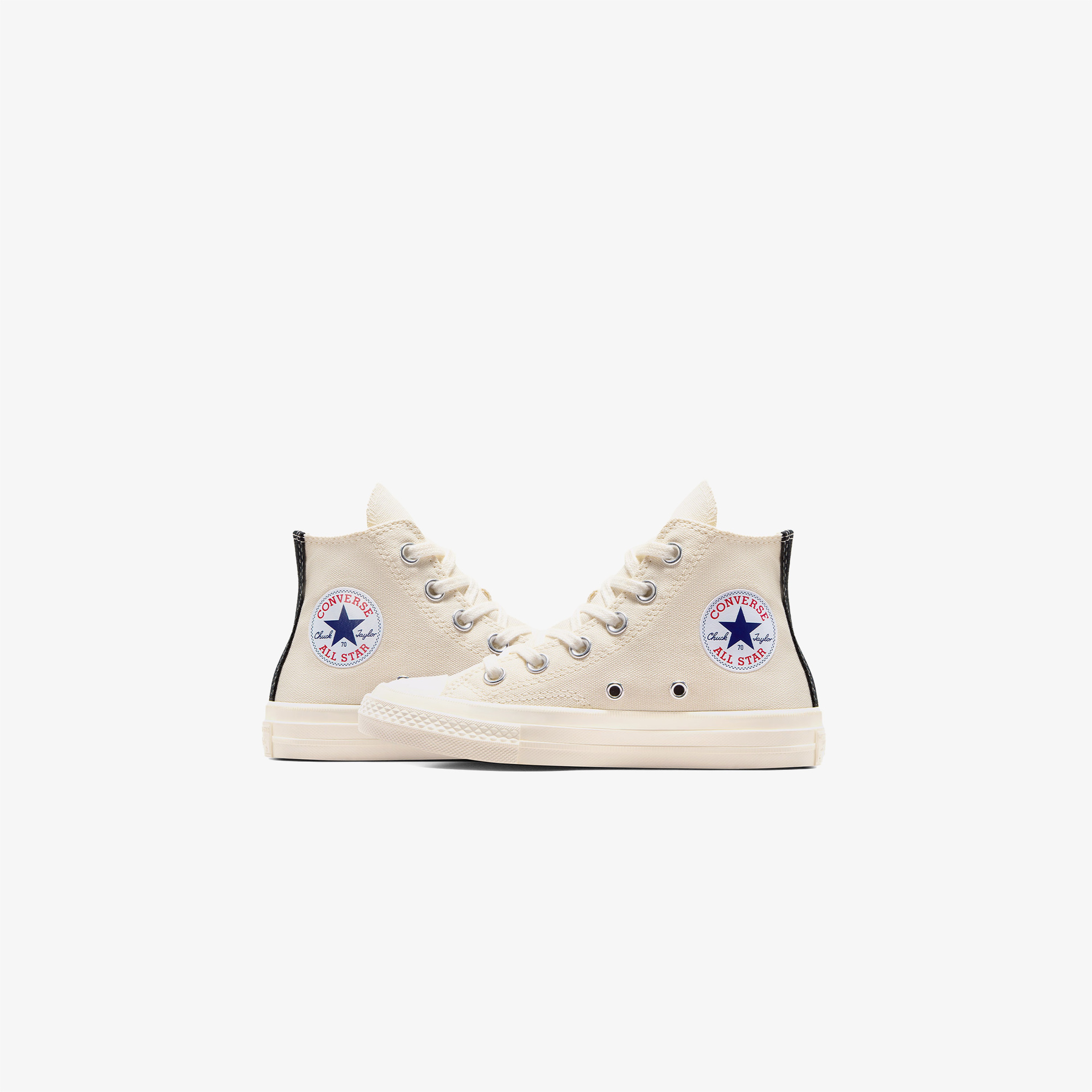Converse X Comme Des Garçons Play Chuck 70 Çocuk Krem Bilekli Sneaker