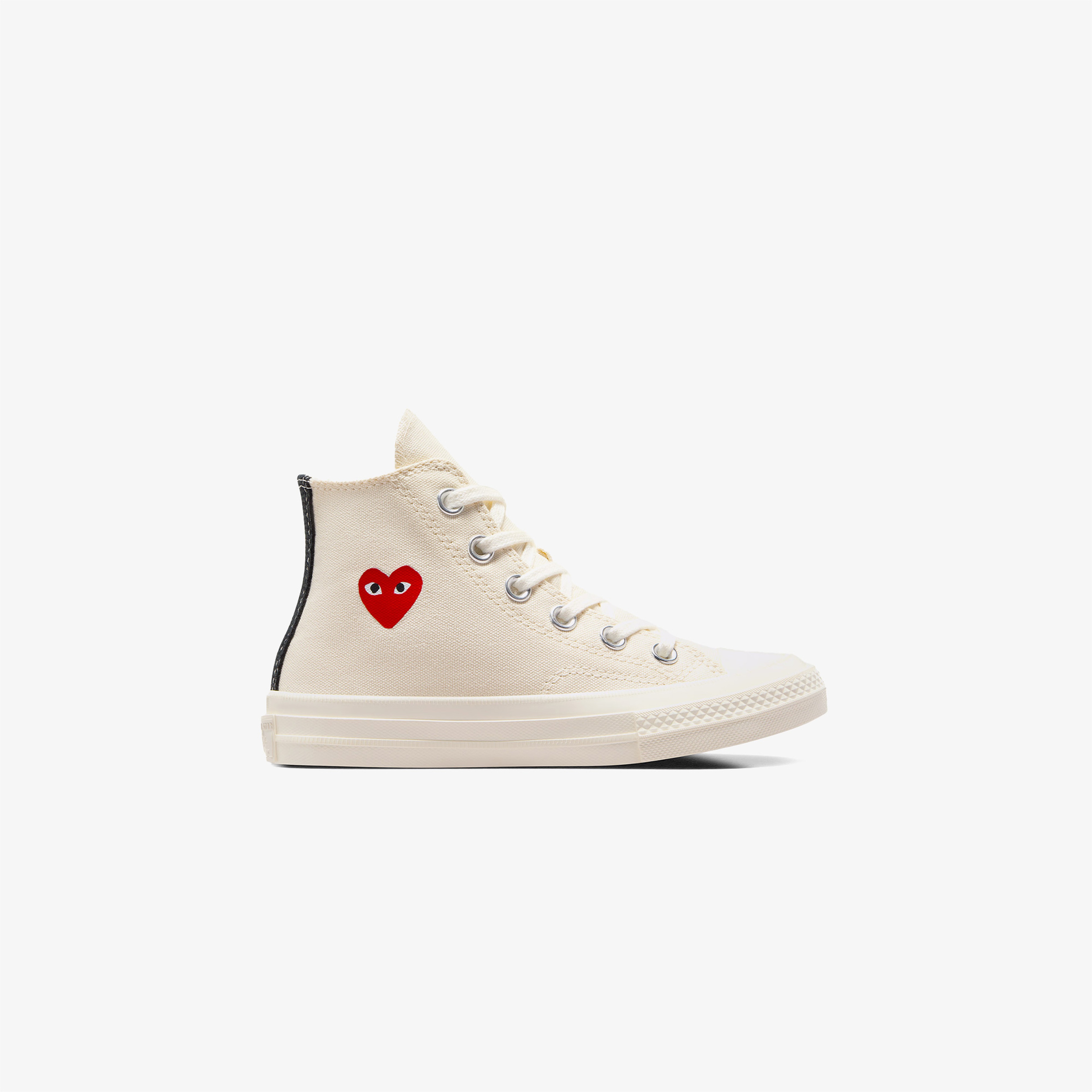 Converse X Comme Des Garçons Play Chuck 70 Çocuk Krem Bilekli Sneaker