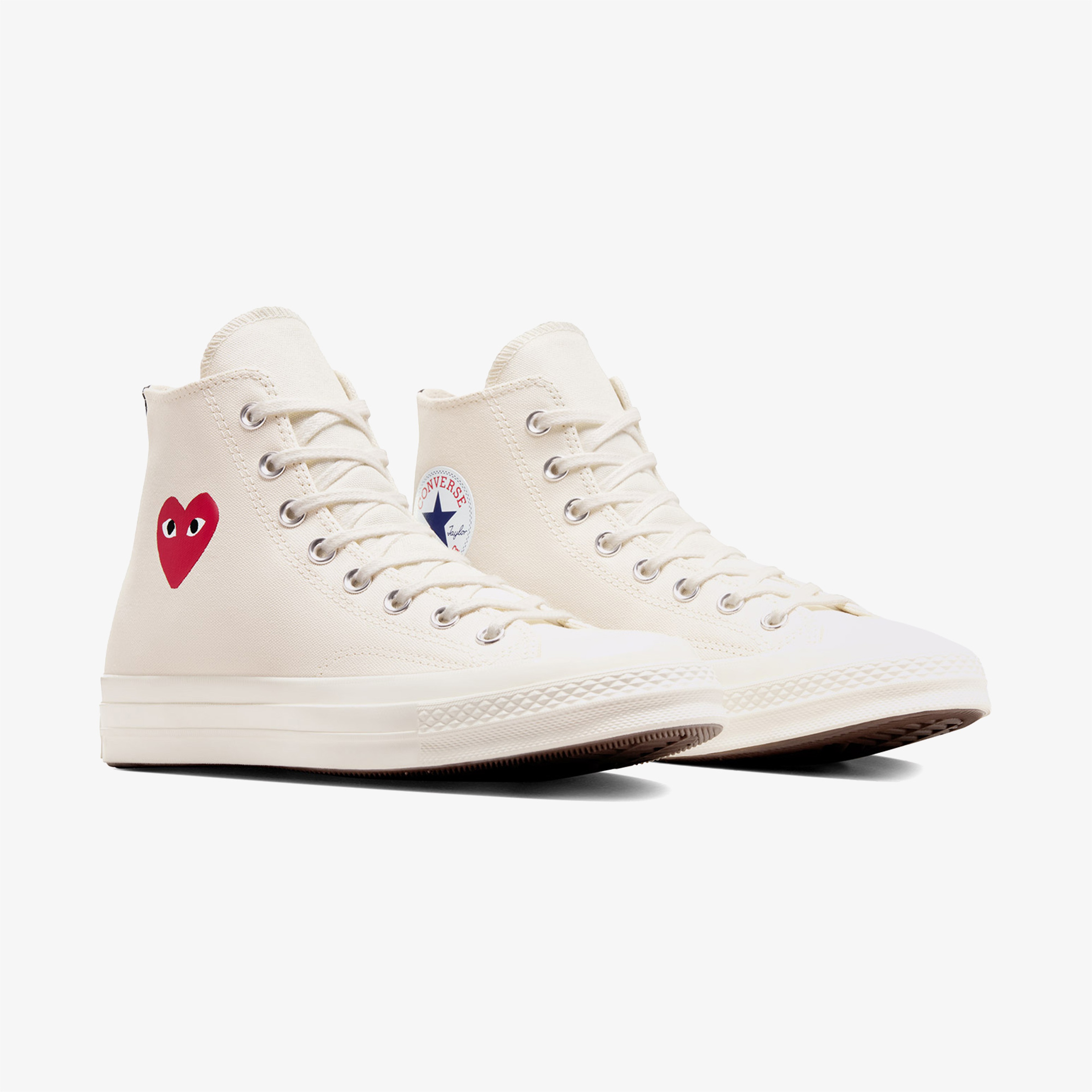 Converse X Comme Des Garçons Chuck 70 Unisex Krem Bilekli Sneaker