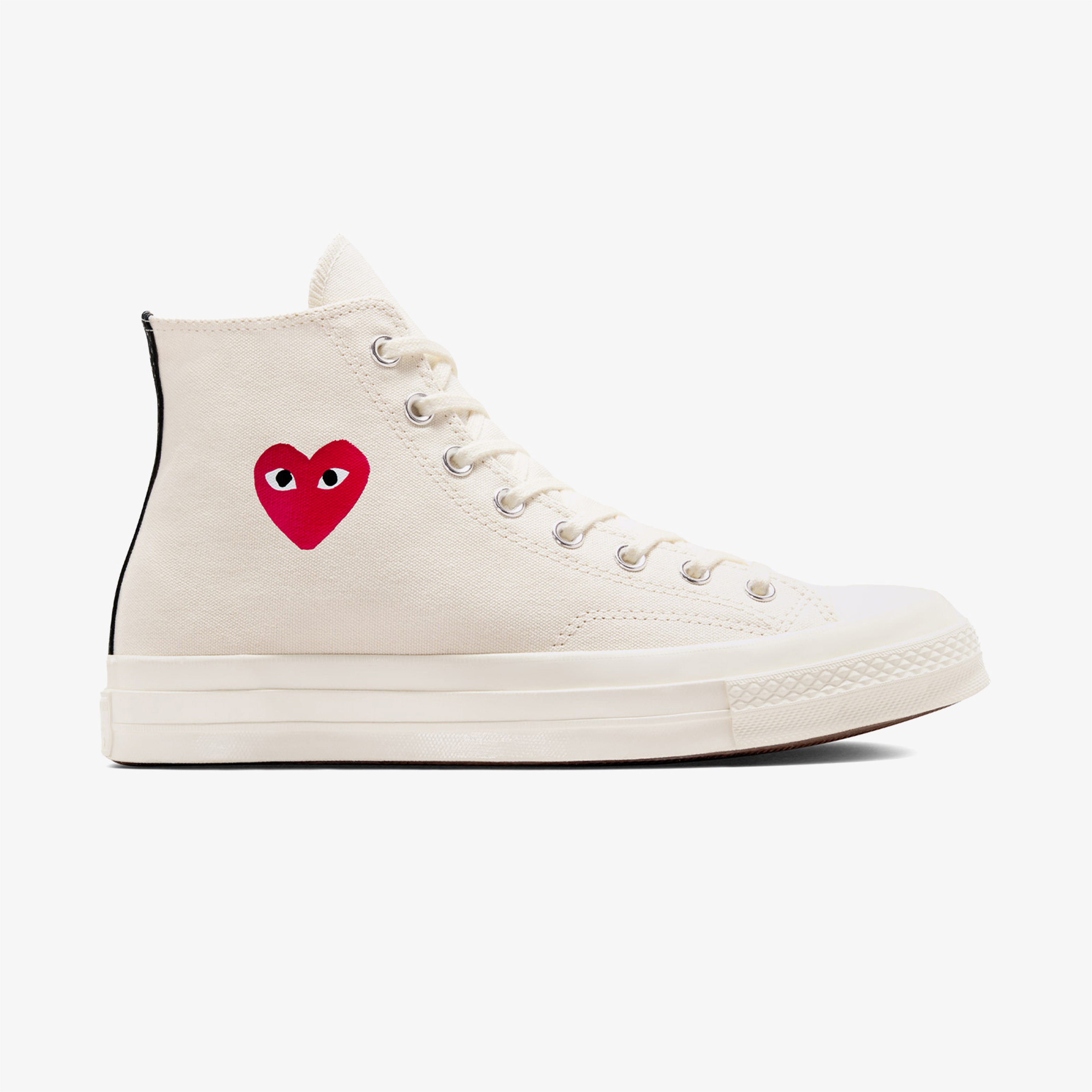 Converse X Comme Des Garçons Chuck 70 Unisex Krem Bilekli Sneaker