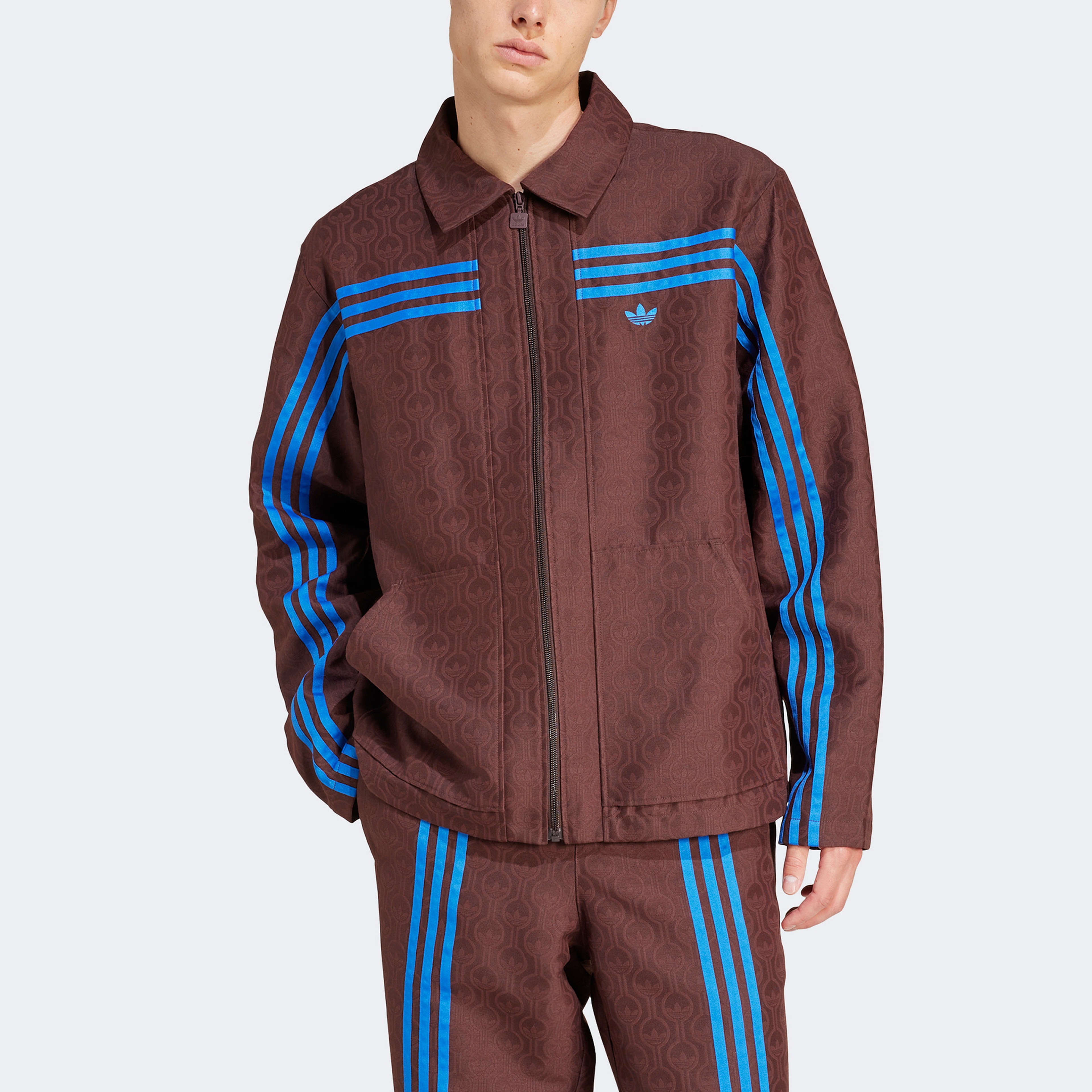 adidas Club Erkek Kahverengi Ceket