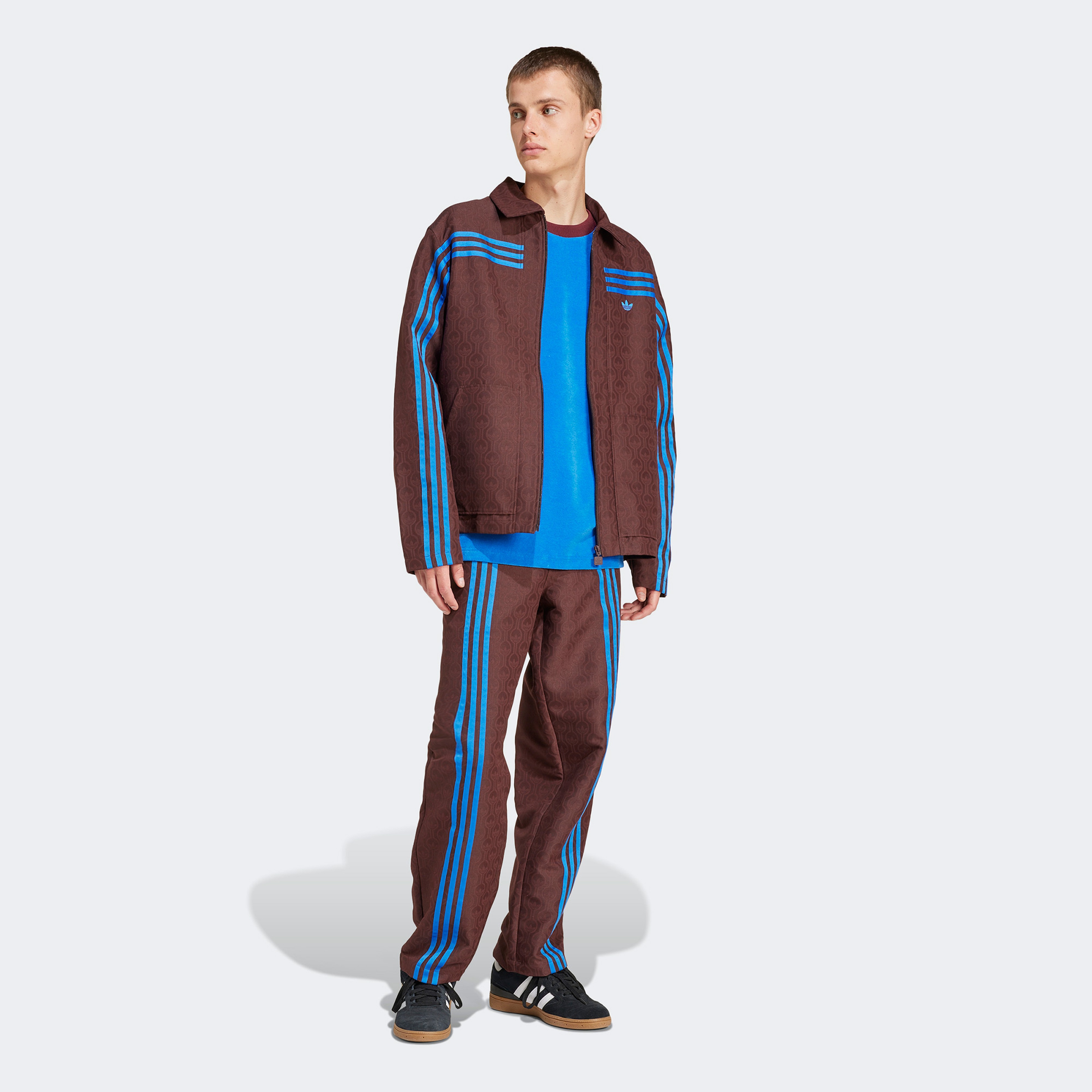 adidas Club Erkek Kahverengi Ceket