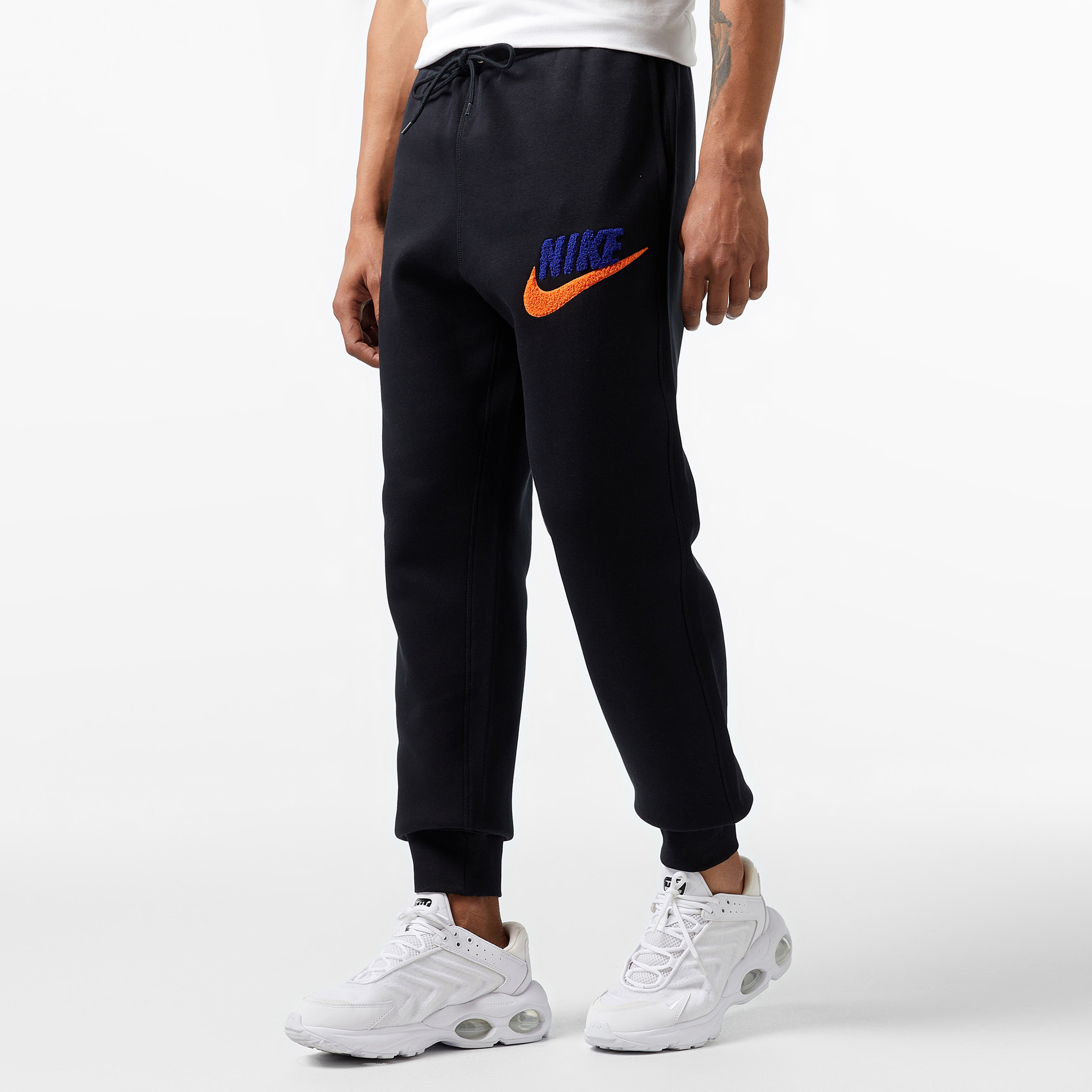 Nike Club Fleece Futura Erkek Siyah Eşofman Altı