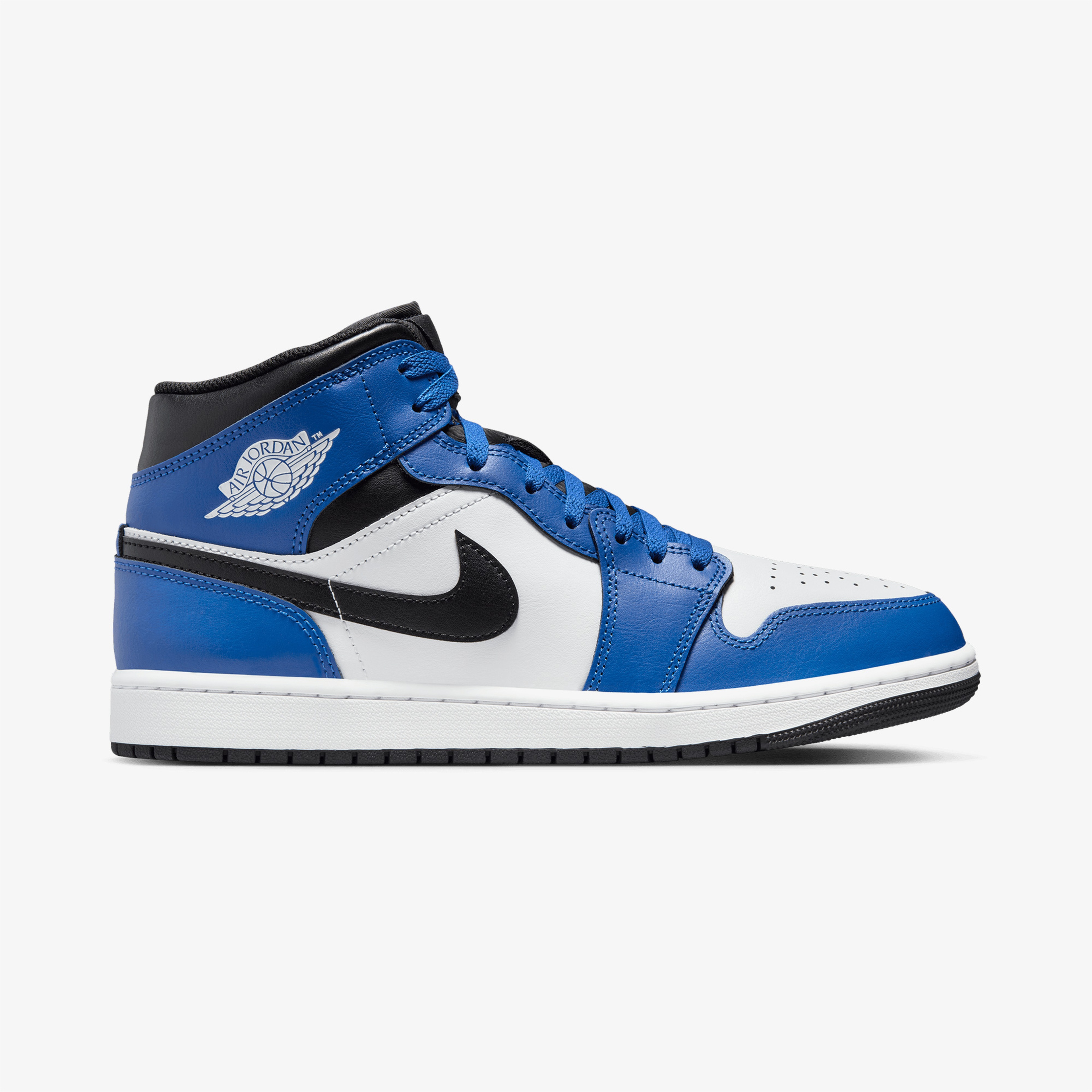 Nike Air Jordan 1 Mid Erkek Mavi Sneaker