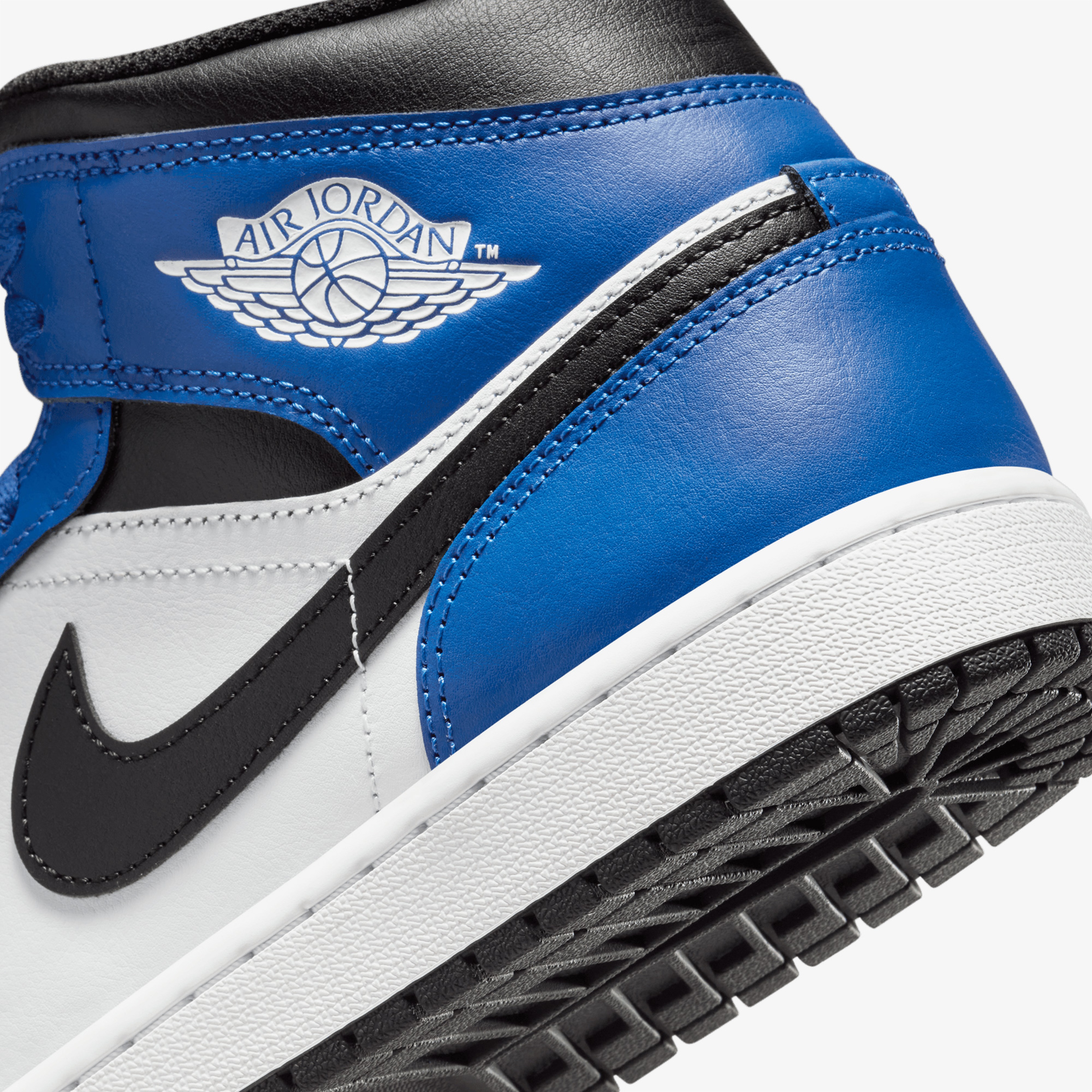 Nike Air Jordan 1 Mid Erkek Mavi Sneaker