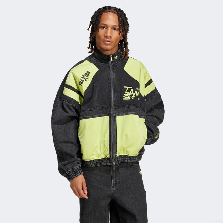 adidas Moto Denim Erkek Siyah Ceket