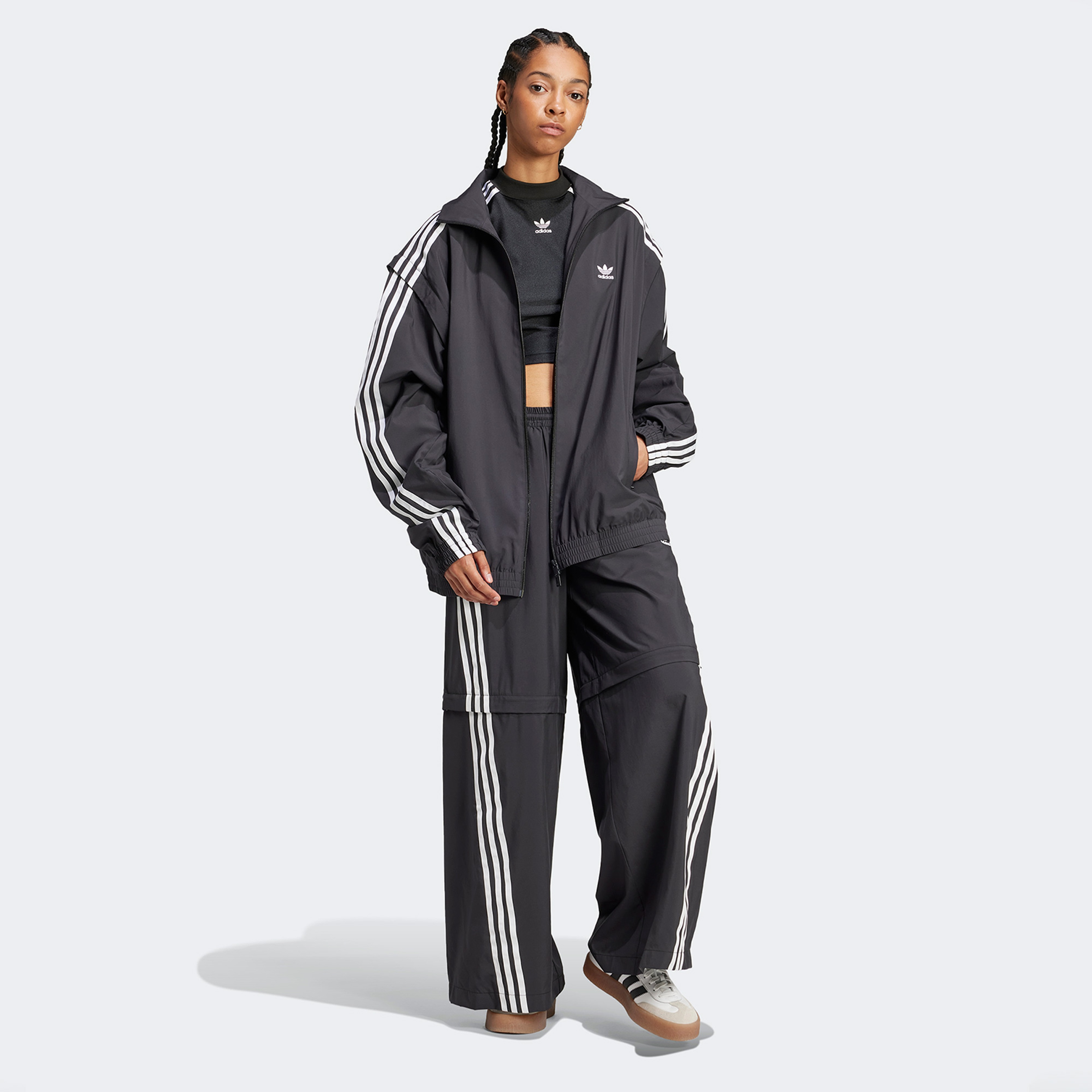 adidas Ovzd Zip Off Tp Kadın Siyah Pantolon