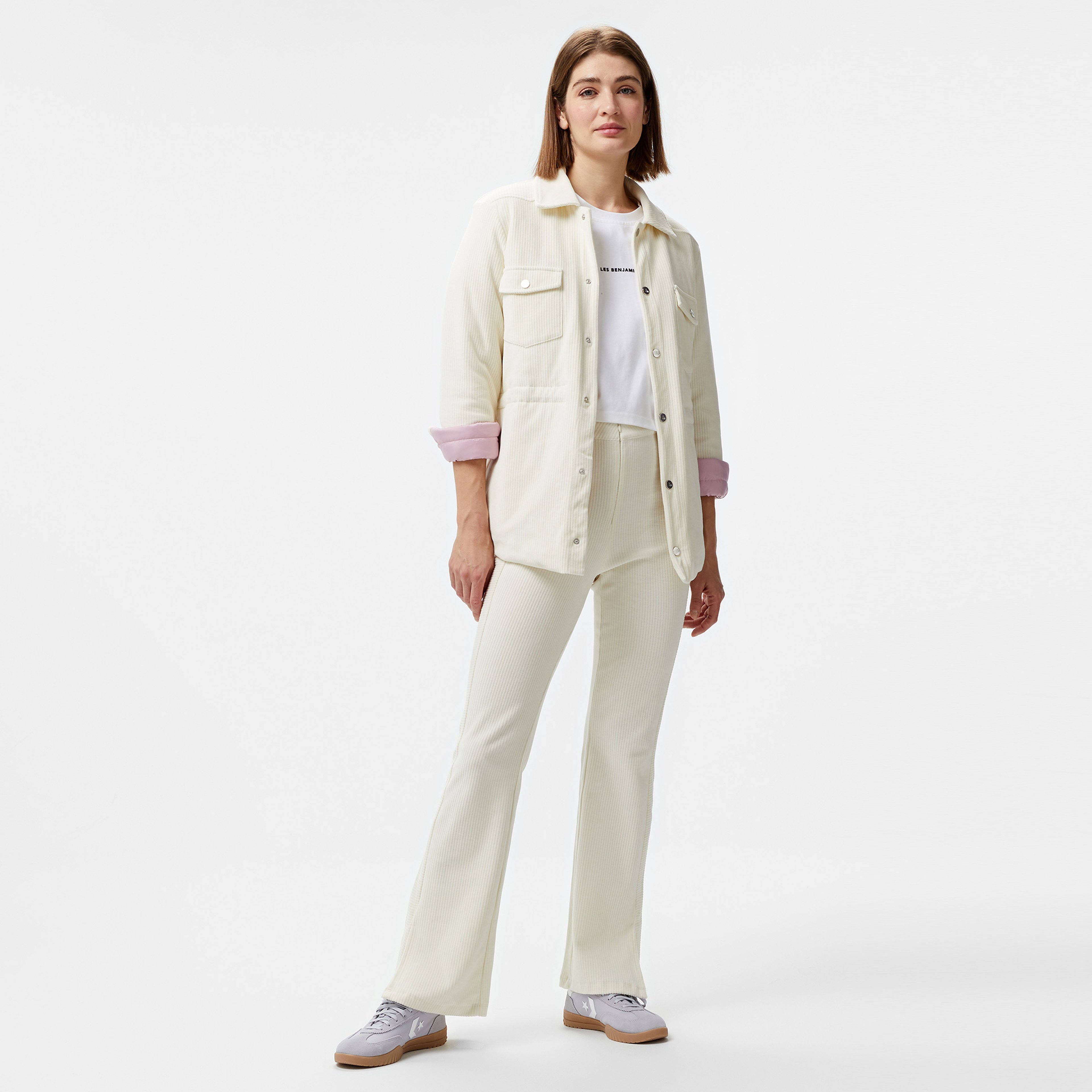 Sportempt Stw136 Kadın Krem Pantolon