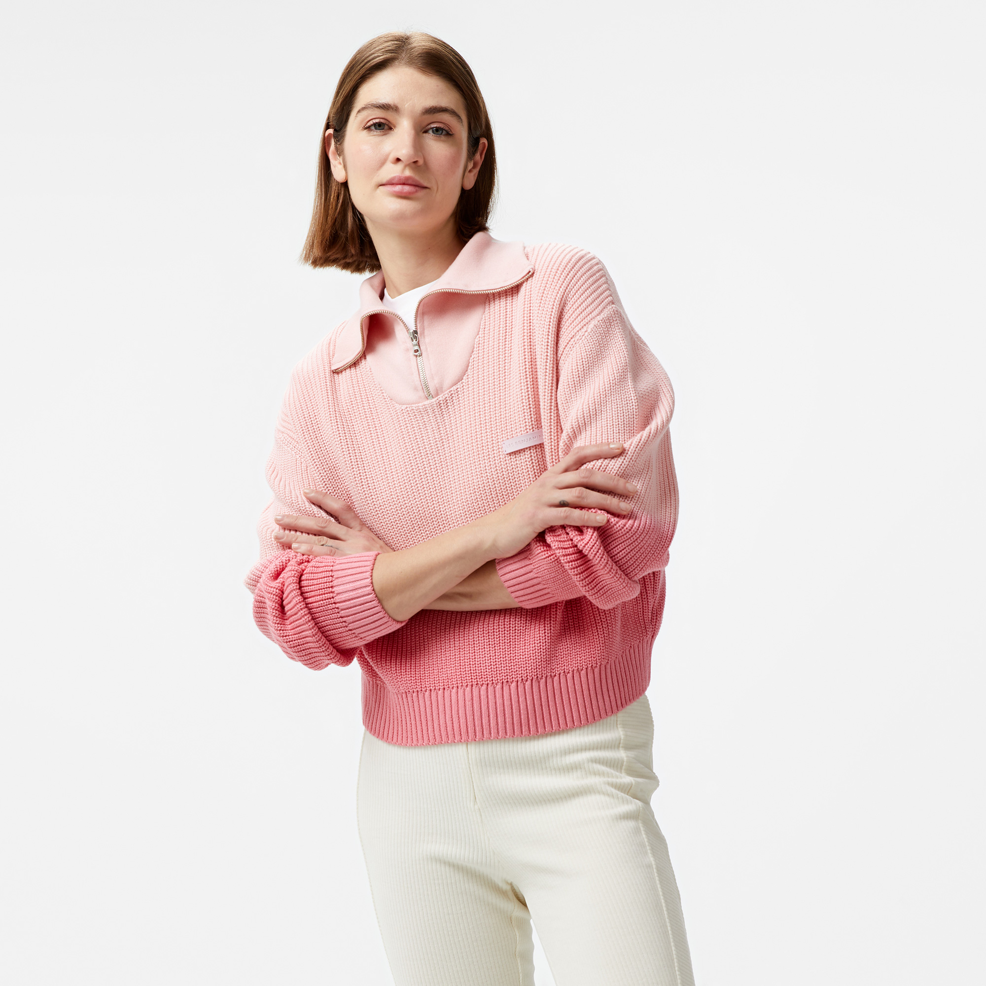 Les Benjamins Knitwear 304 Kadın Renkli Sweatshirt