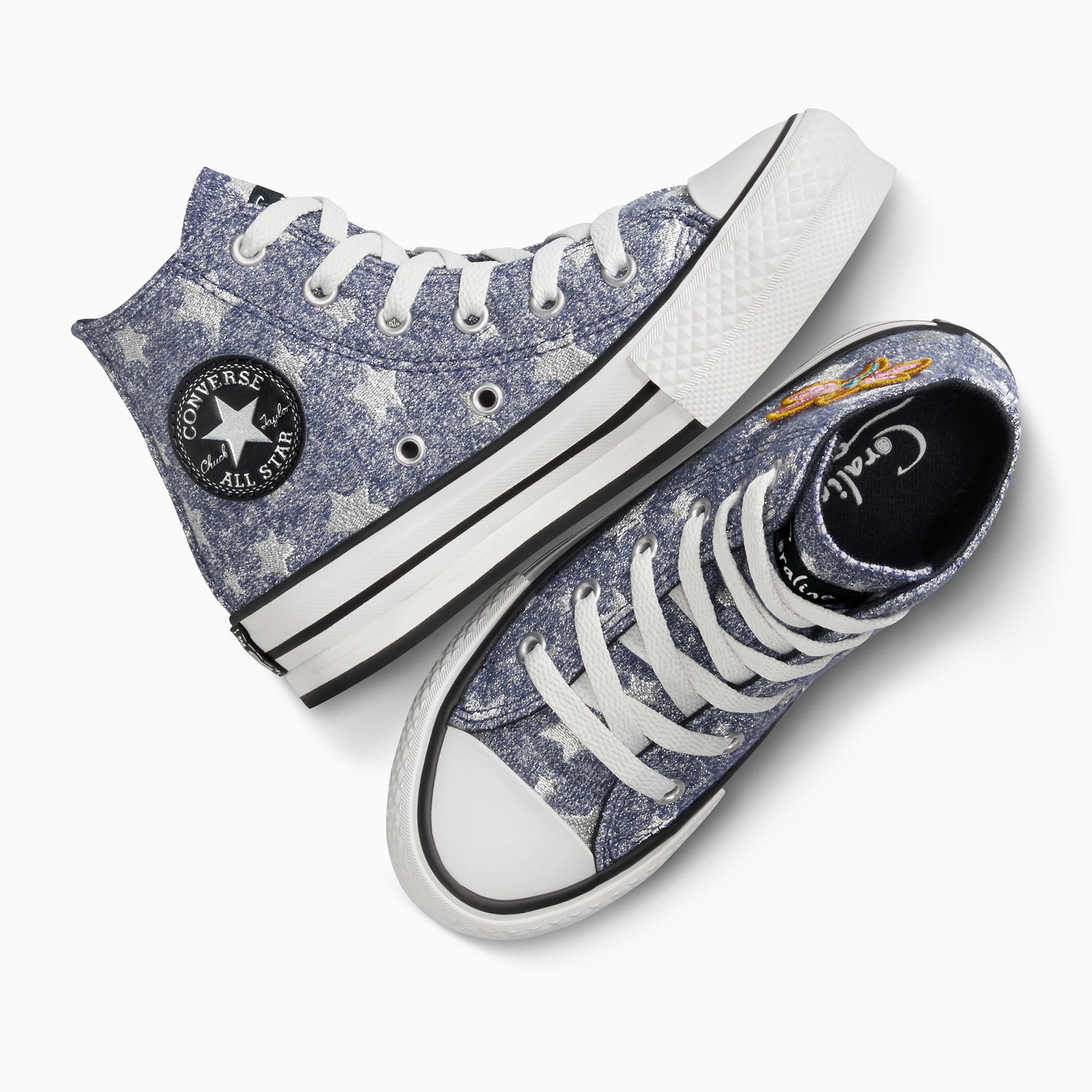 Converse Chuck Taylor All Star EVA Lift Çocuk Lacivert Platform Sneaker
