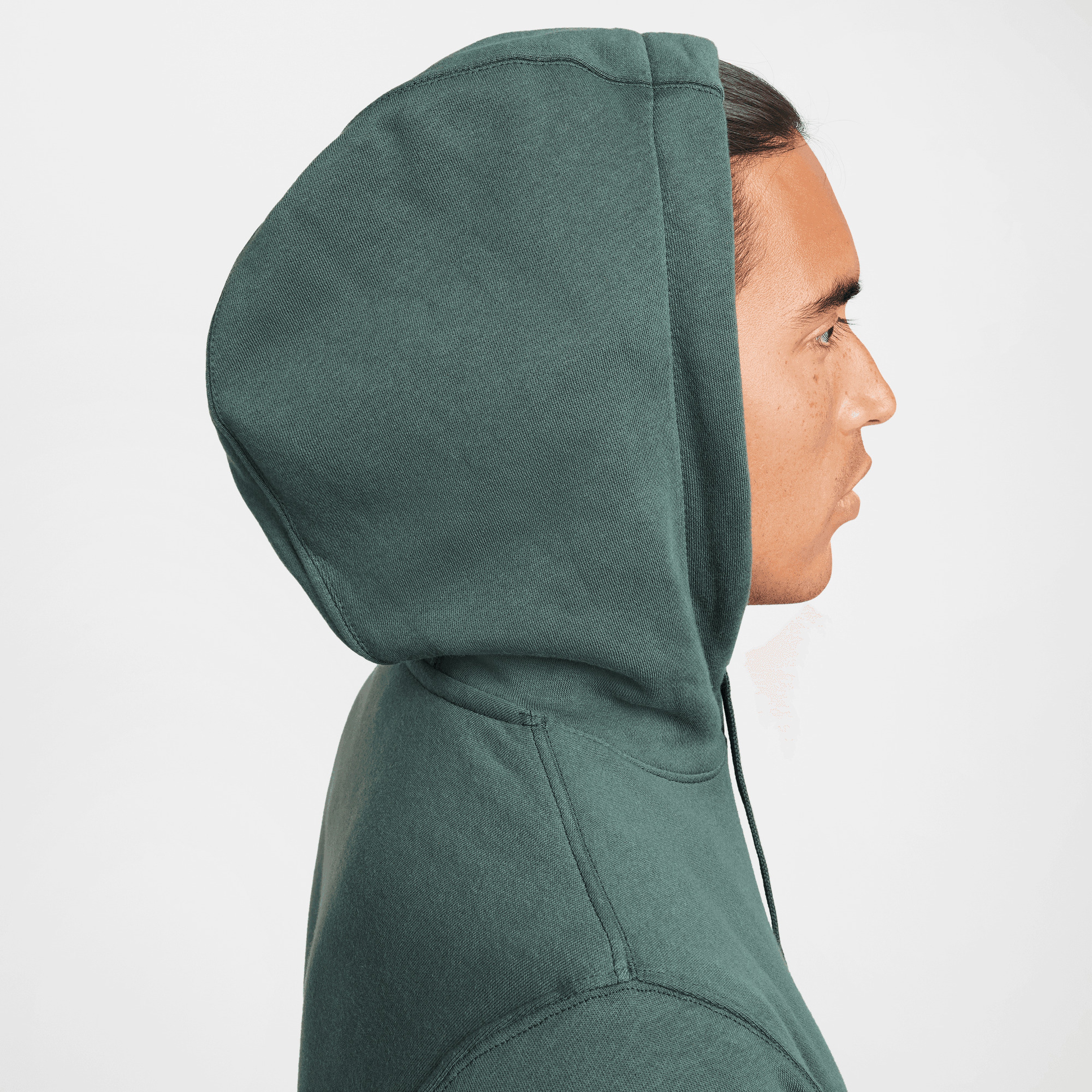 Nike Sportswear Club BB Erkek Yeşil Hoodie