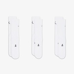Jordan Everyday Crew Unisex 3lü Beyaz Çorap