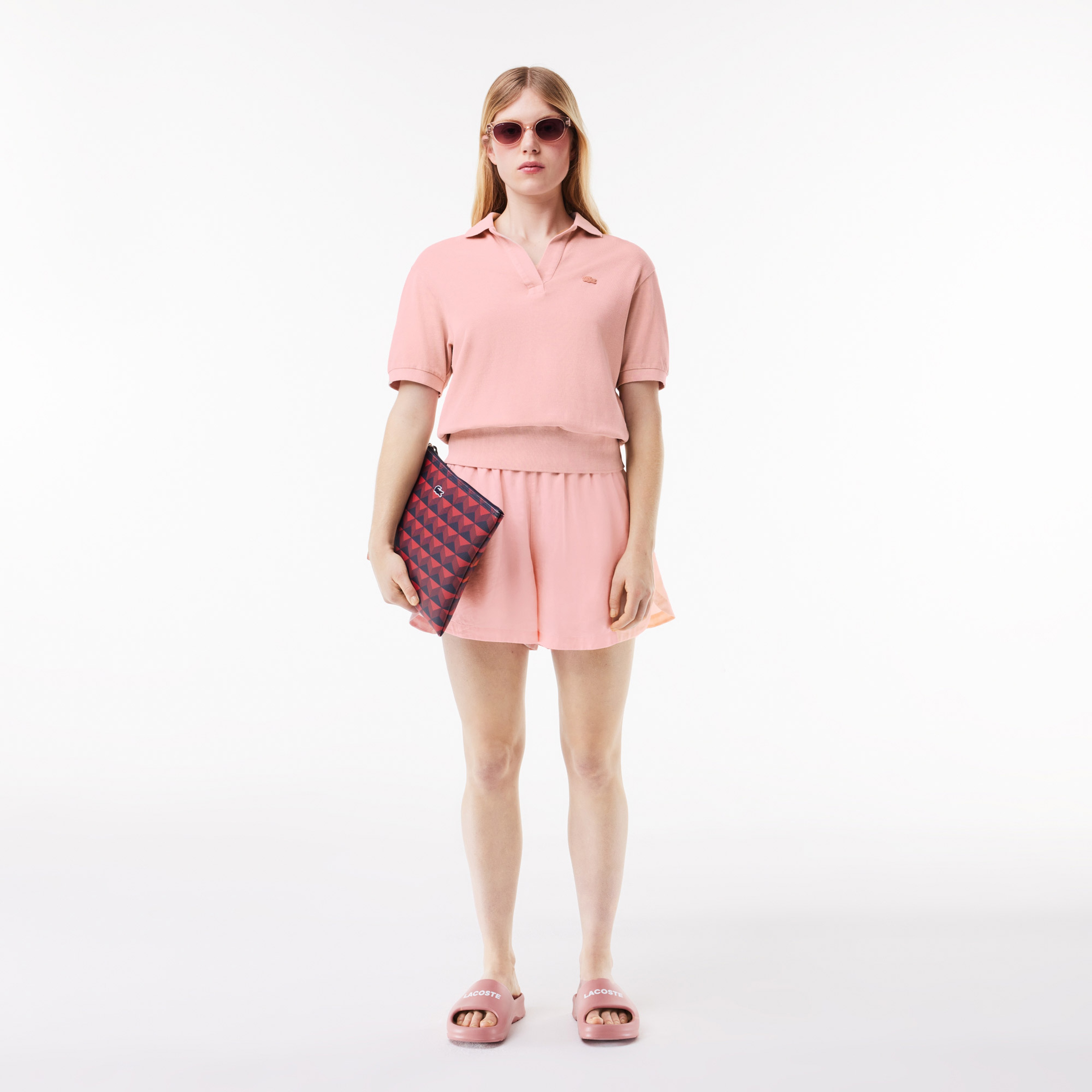 Lacoste Kadın Pembe Şort