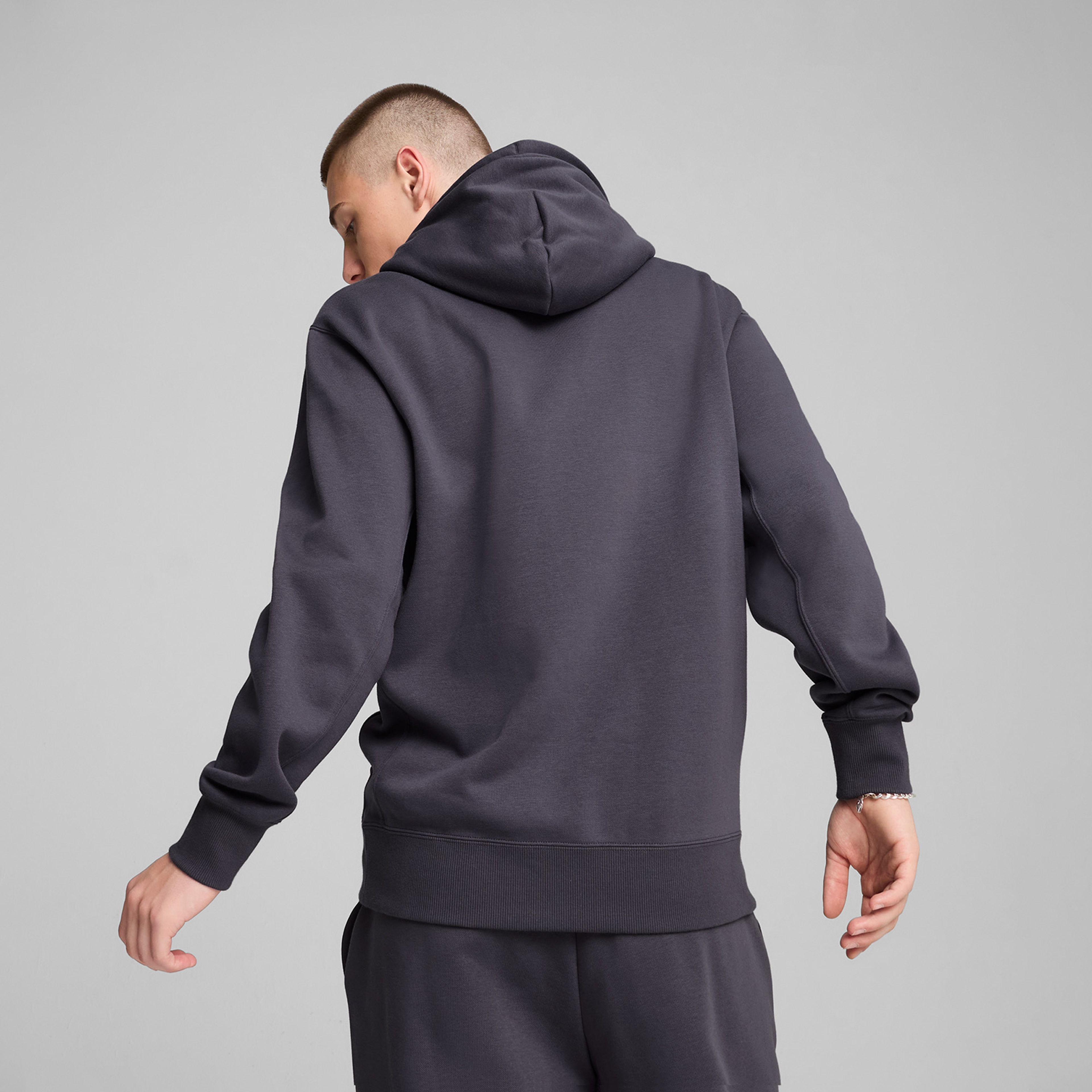 Puma Classics Hoodie Unisex Gri Hoodie