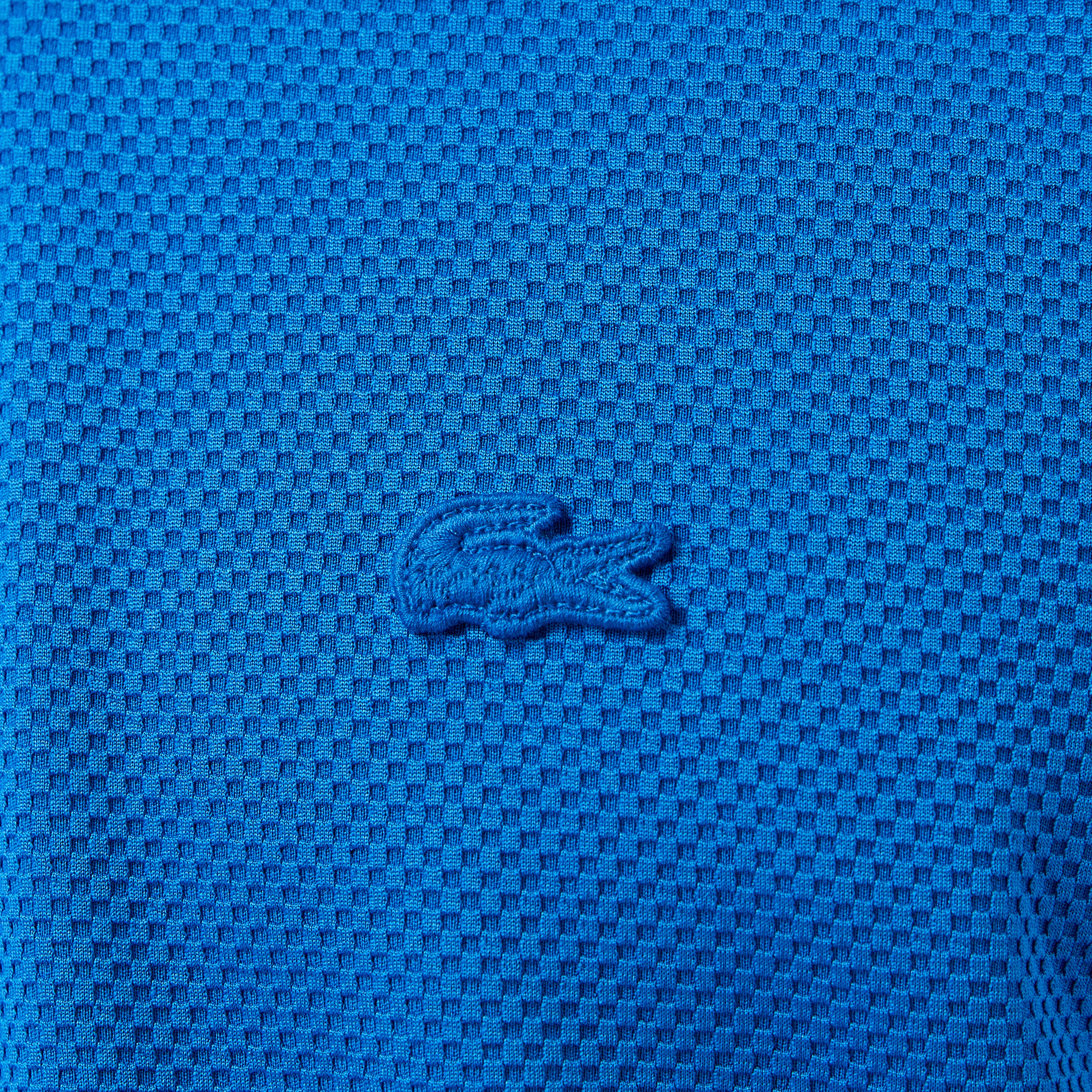 Erkek Oversize Fit Mavi Polo