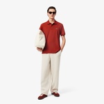 L.12.12 Light Erkek Classic Fit Kahverengi Polo