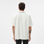 Erkek Oversize Fit Beyaz Polo