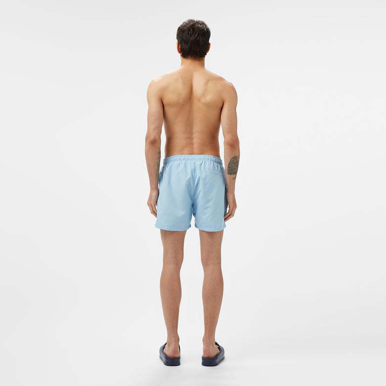 Erkek Regular Fit Açık Mavi Mayo