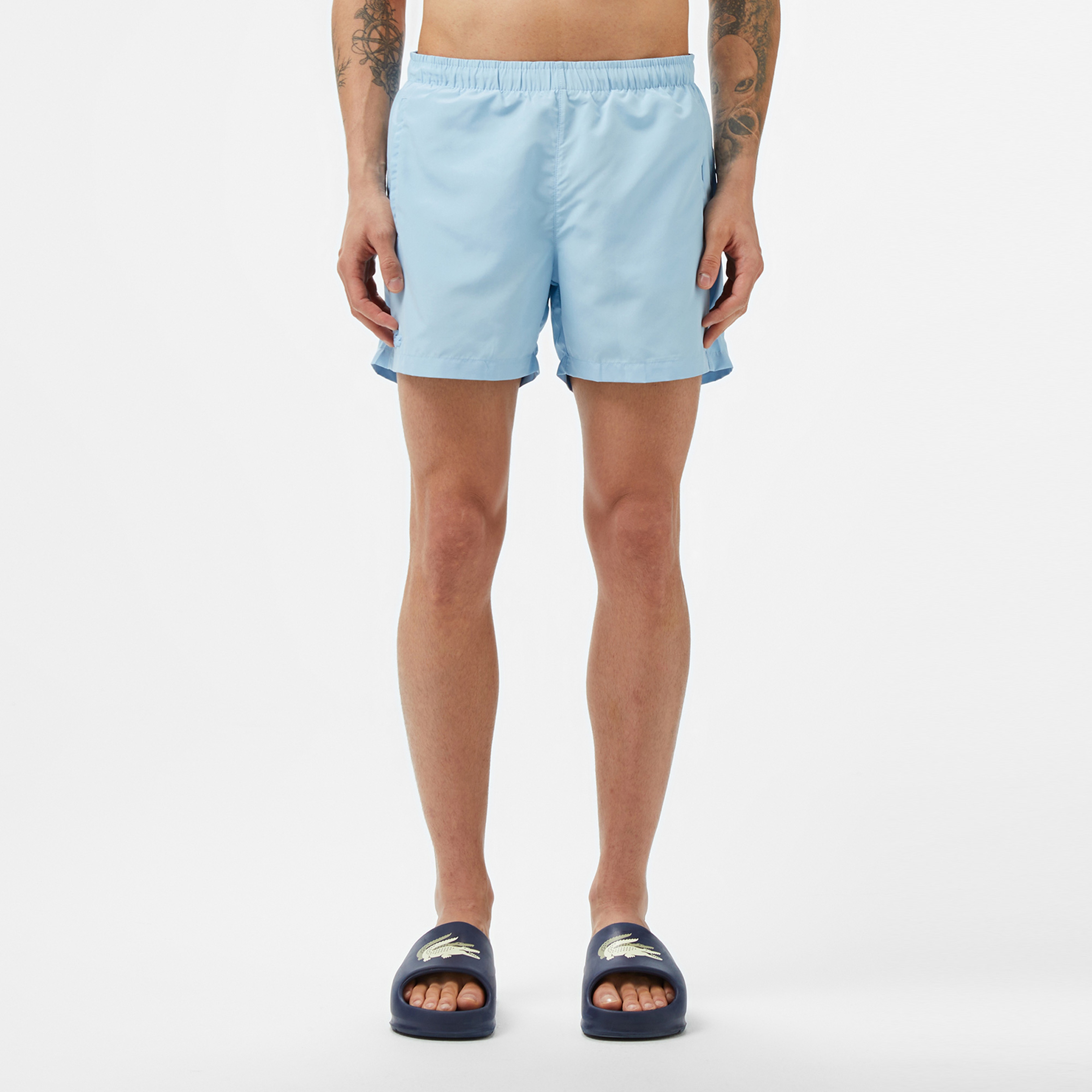 Erkek Regular Fit Açık Mavi Mayo