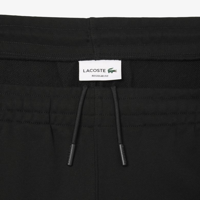 Erkek Regular Fit Siyah Şort