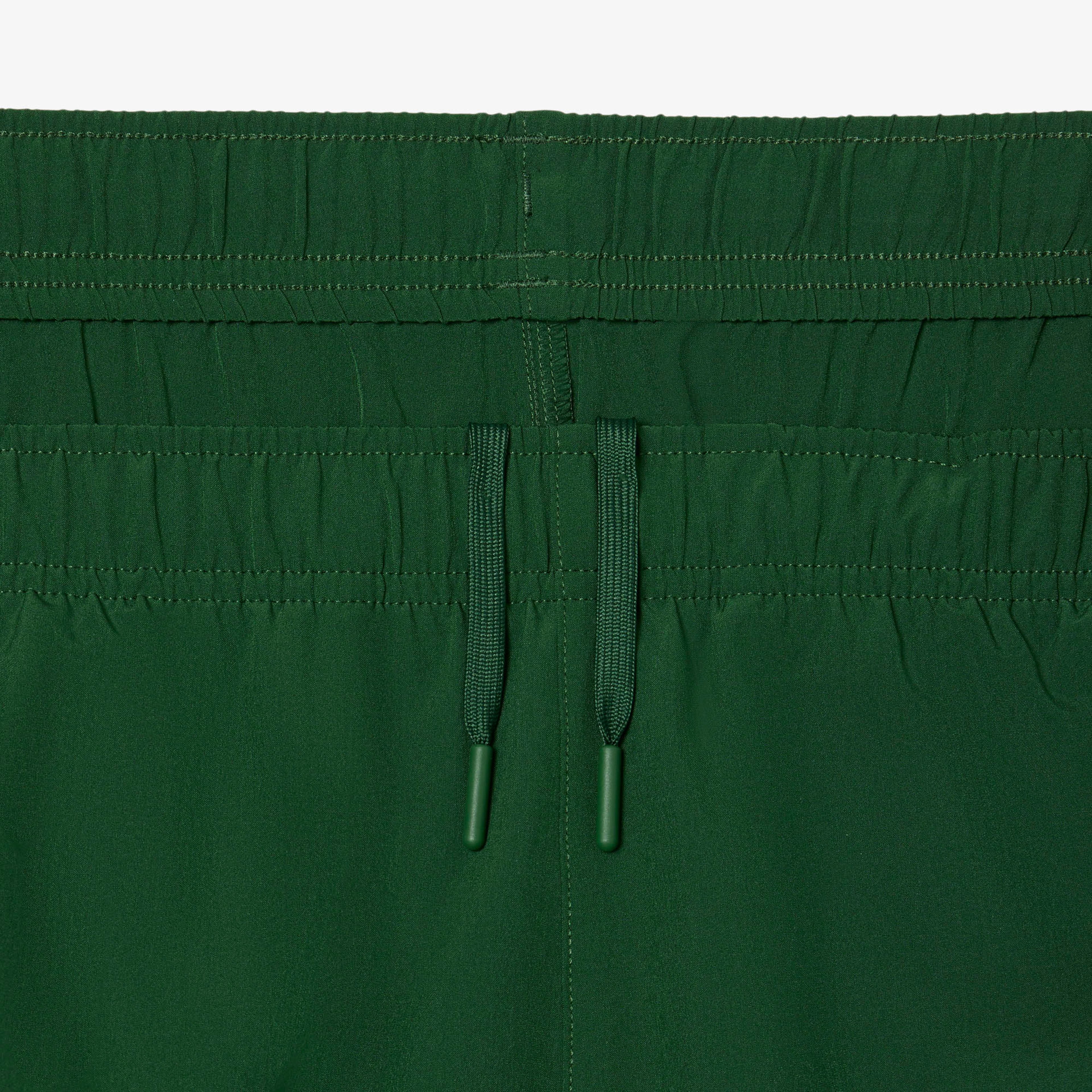 Erkek Regular Fit Fermuarlı Renk Bloklu Yeşil Eşofman Takımı