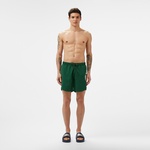 Erkek Regular Fit Baskılı Yeşil Mayo