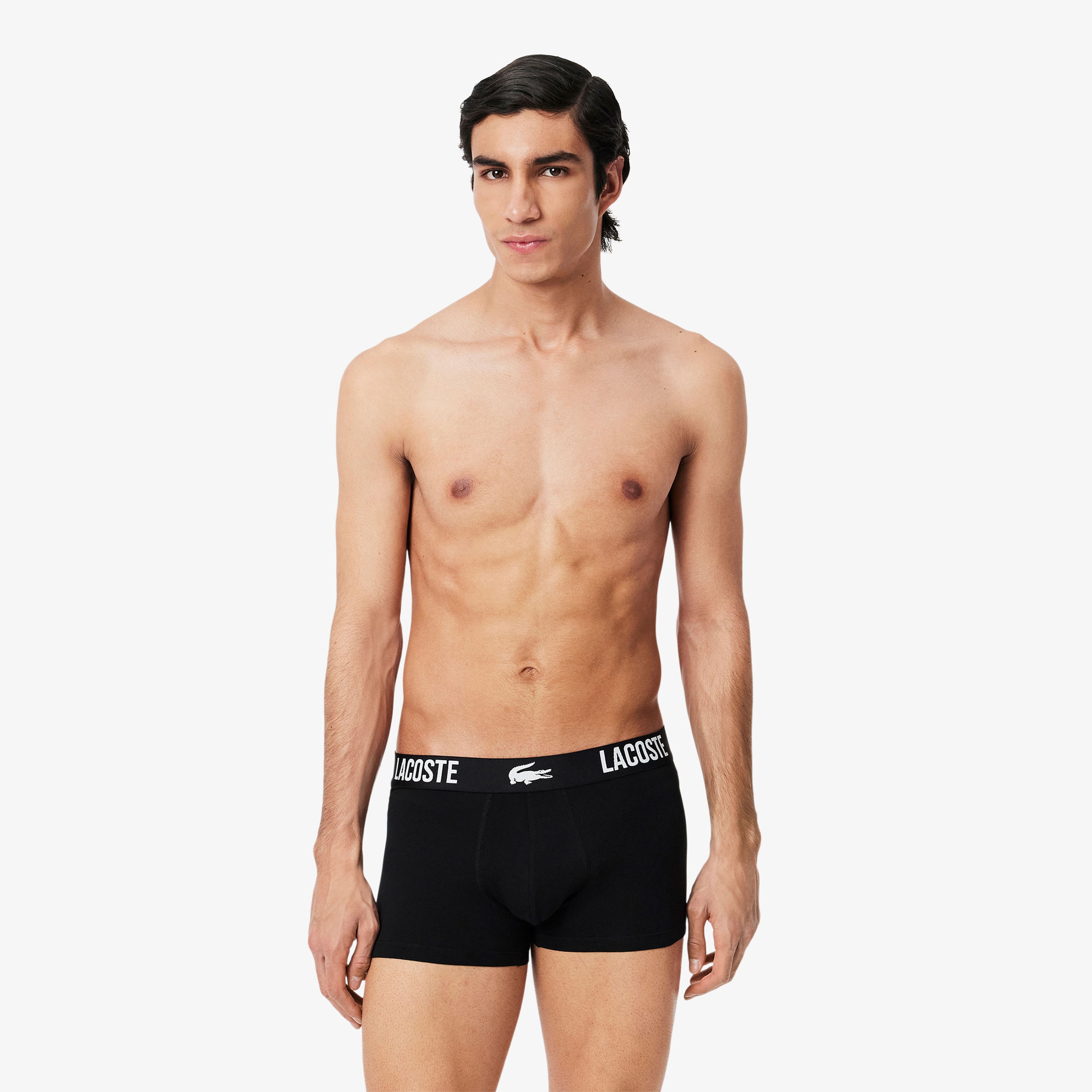 Lacoste Erkek 3'lü Renkli Boxer