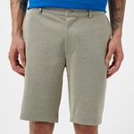 Erkek Tapered Fit Bej Bermuda Şort