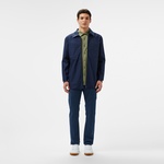 Erkek Regular Fit Gömlek Yaka Lacivert Ceket