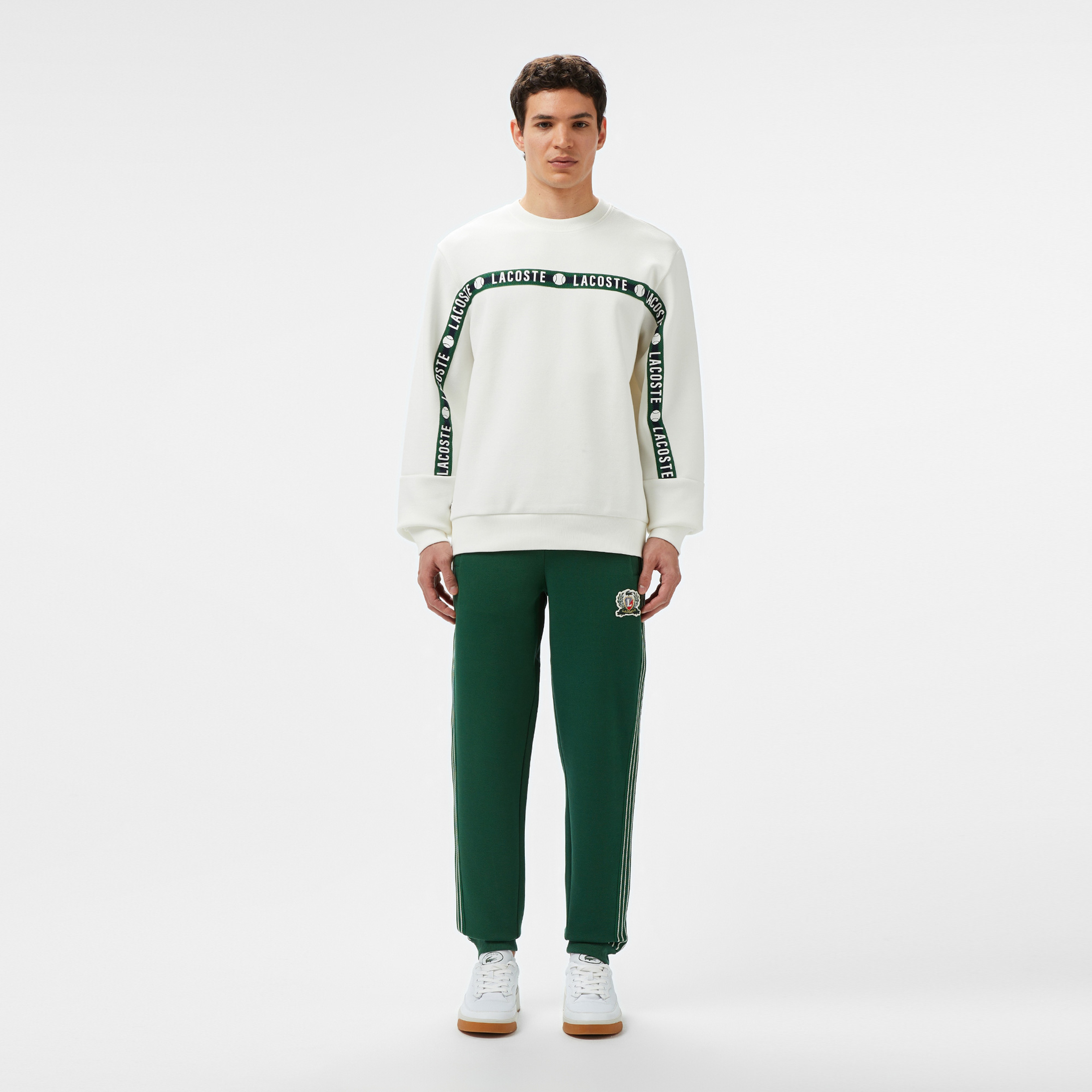 Erkek Regular Fit Koyu Yeşil Eşofman Altı