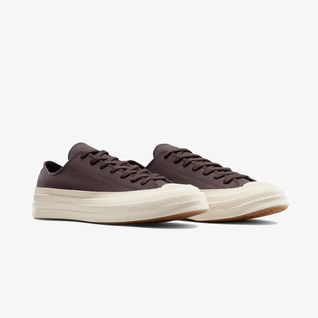 Converse Converse Chuck 70 Taylored Lux Unisex Kahverengi Sneaker Occasion'da! Kahverengi - 3. görsel