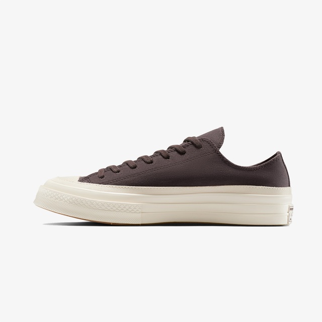 Converse Converse Chuck 70 Taylored Lux Unisex Kahverengi Sneaker Occasion'da! Kahverengi - 5. görsel