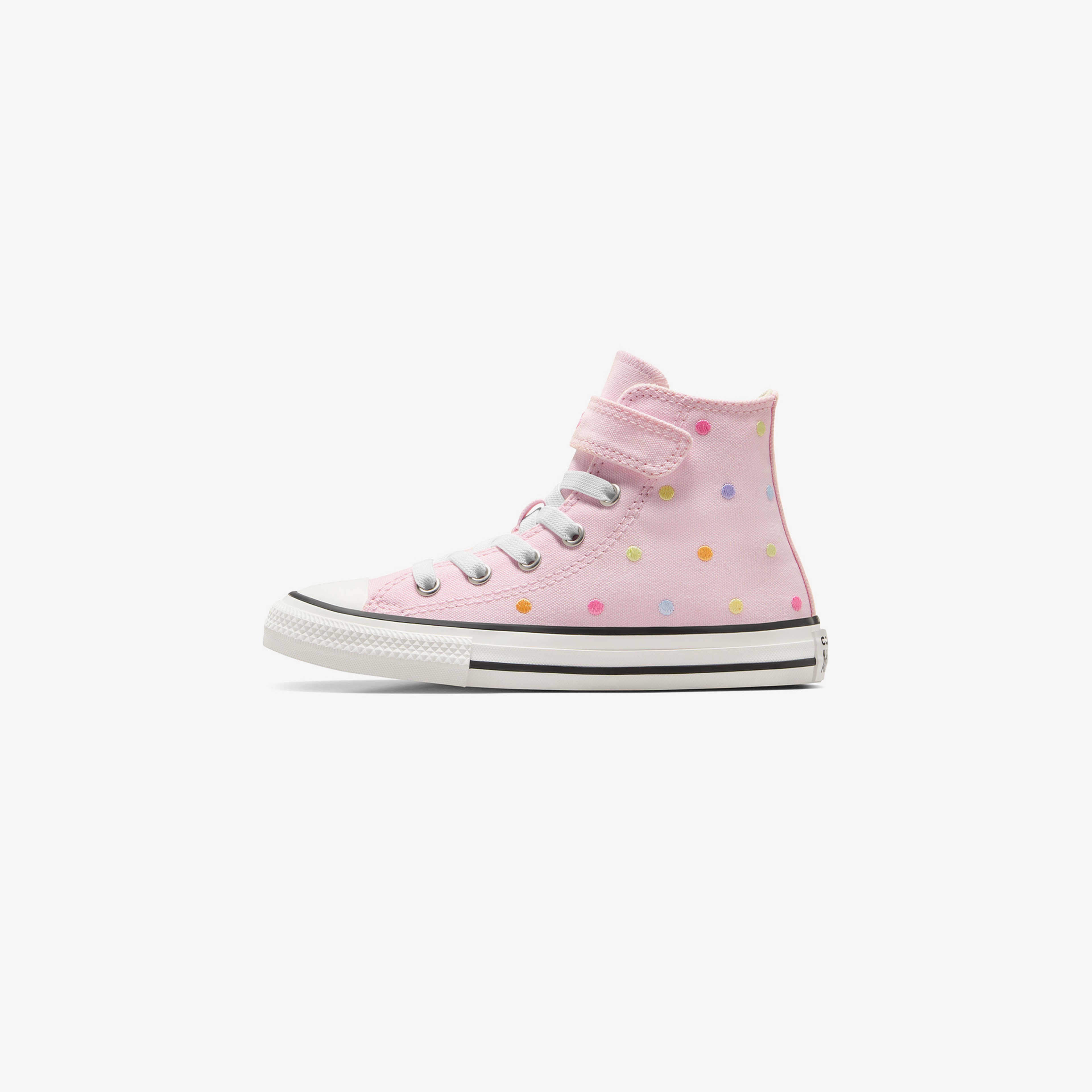 Converse Chuck Taylor All Star 1V Polka Dots Çocuk Siyah Sneaker