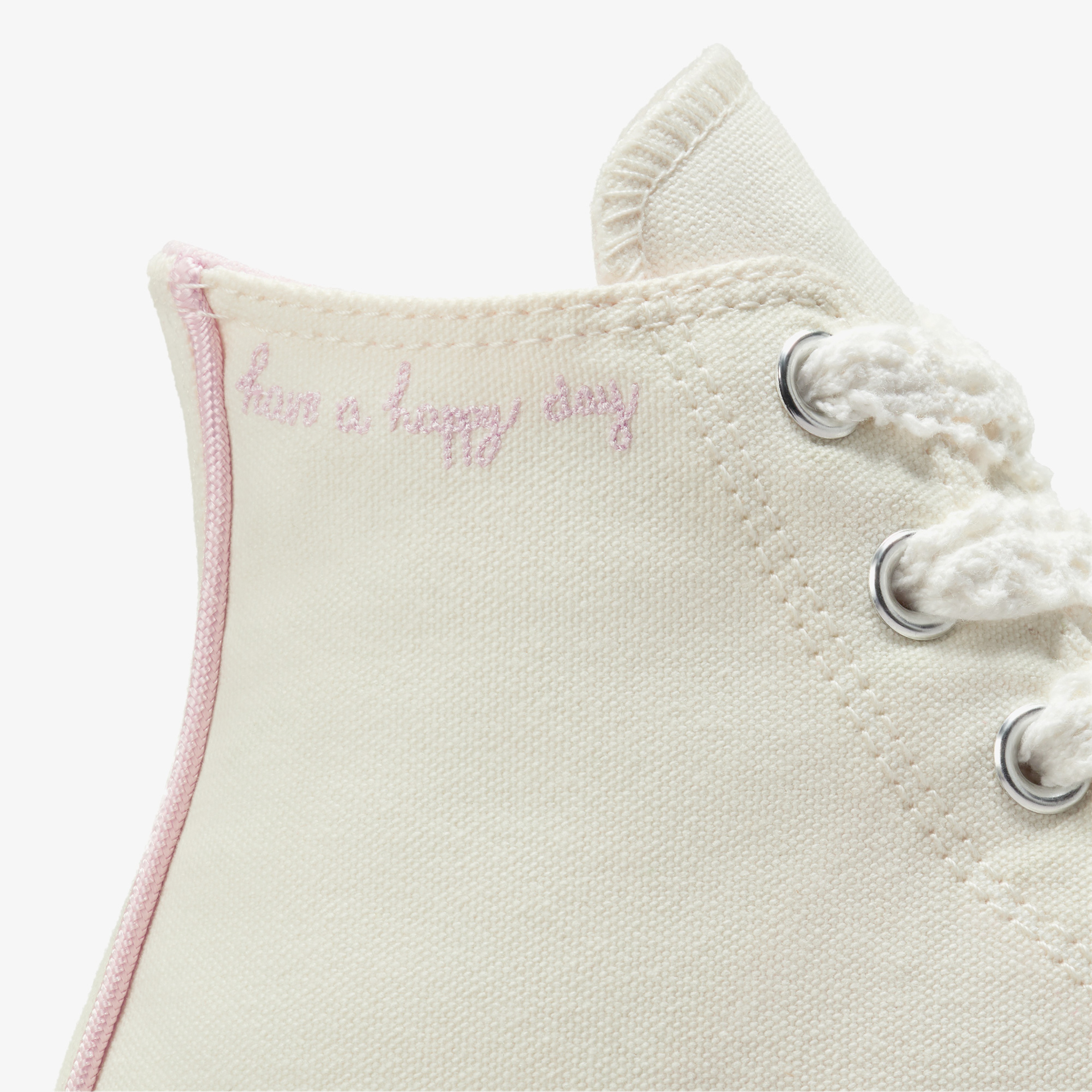 Converse Chuck Taylor All Star Crochet Laces Unisex Krem Sneaker