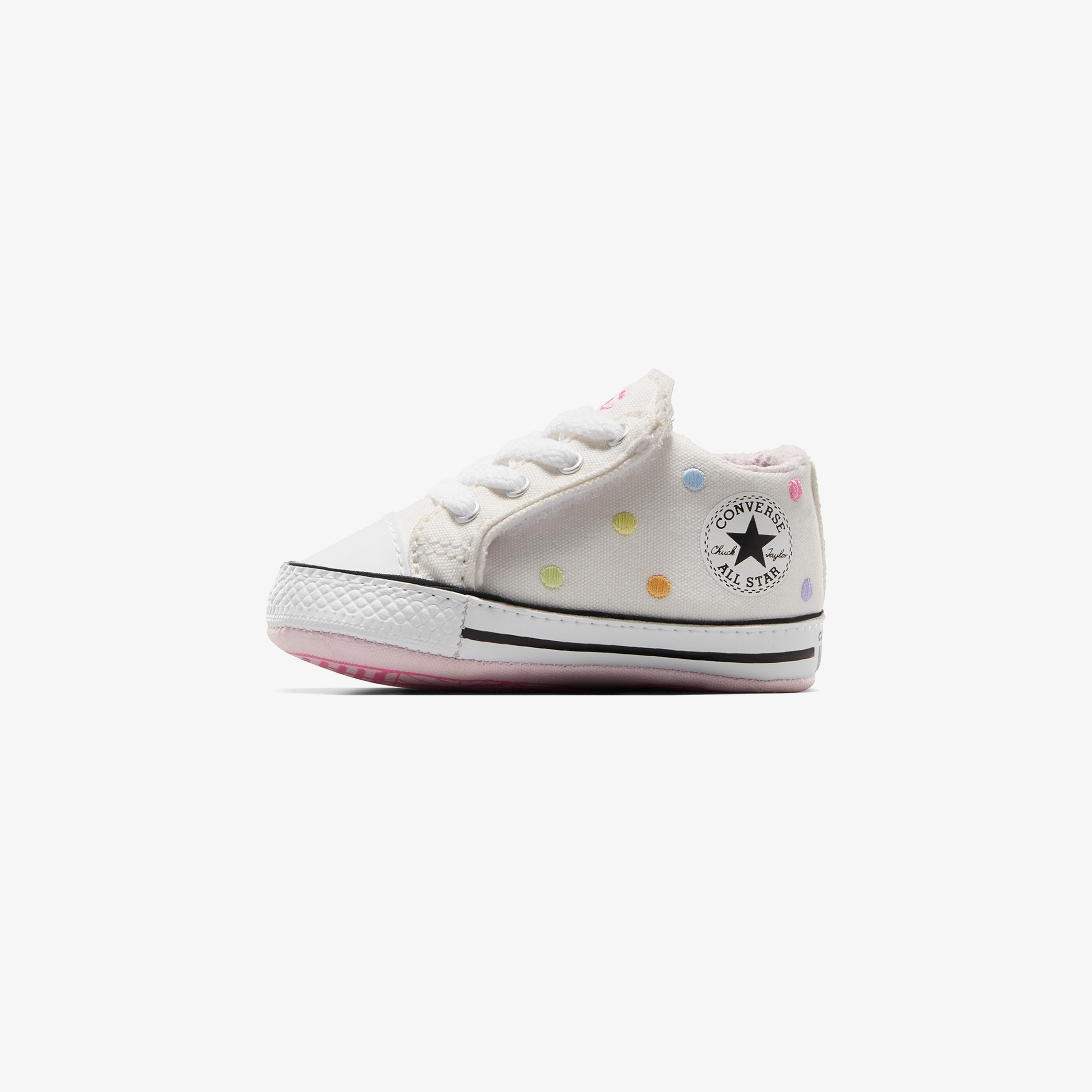 Converse Chuck Taylor All Star Cribster Polka Dots Bebek Beyaz Sneaker