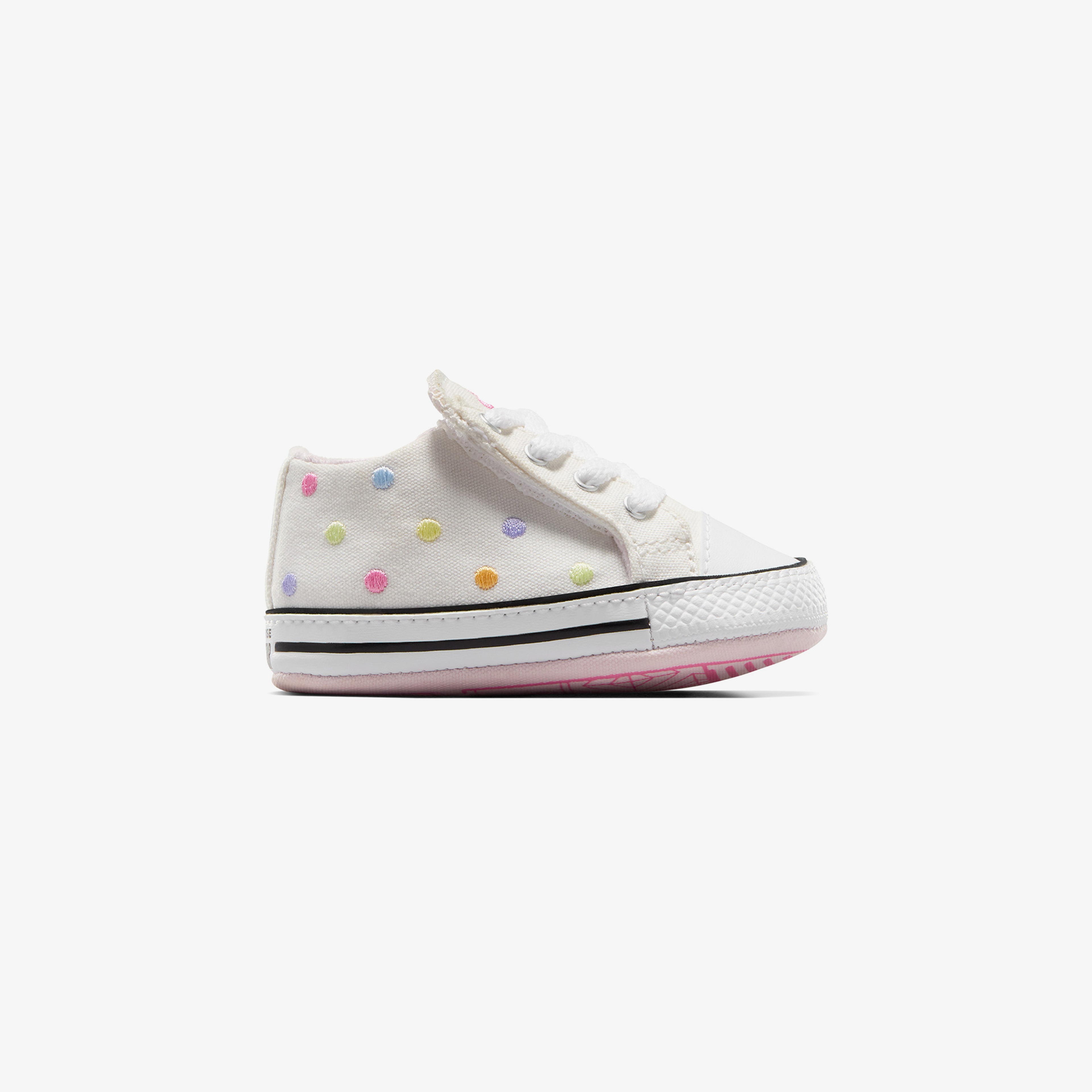 Converse Chuck Taylor All Star Cribster Polka Dots Bebek Beyaz Sneaker