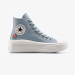 Converse Chuck Taylor All Star Motion Rose Kadın Mavi Platform Sneaker