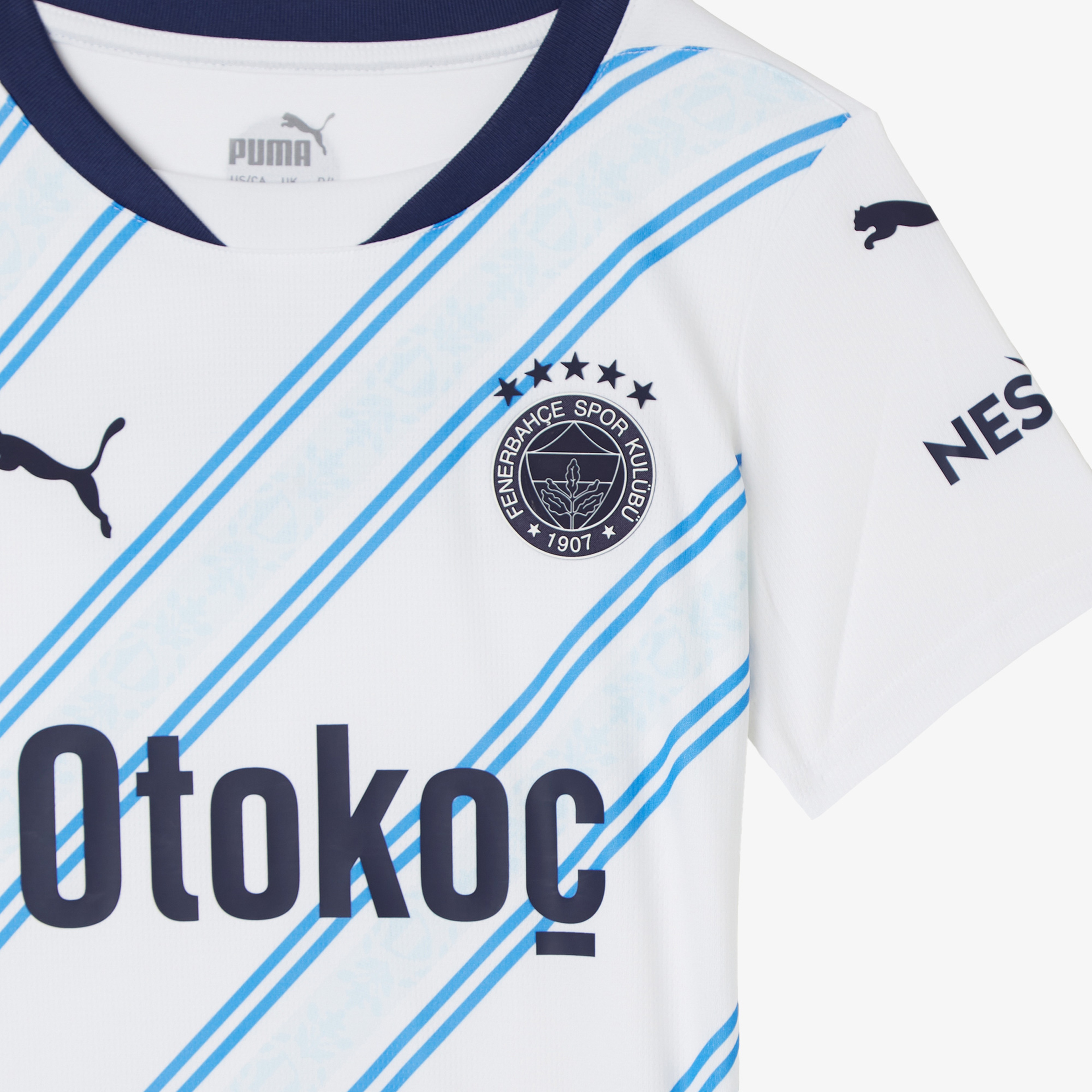 Puma Fenerbahçe Sk Deplasman Çocuk Beyaz Forma