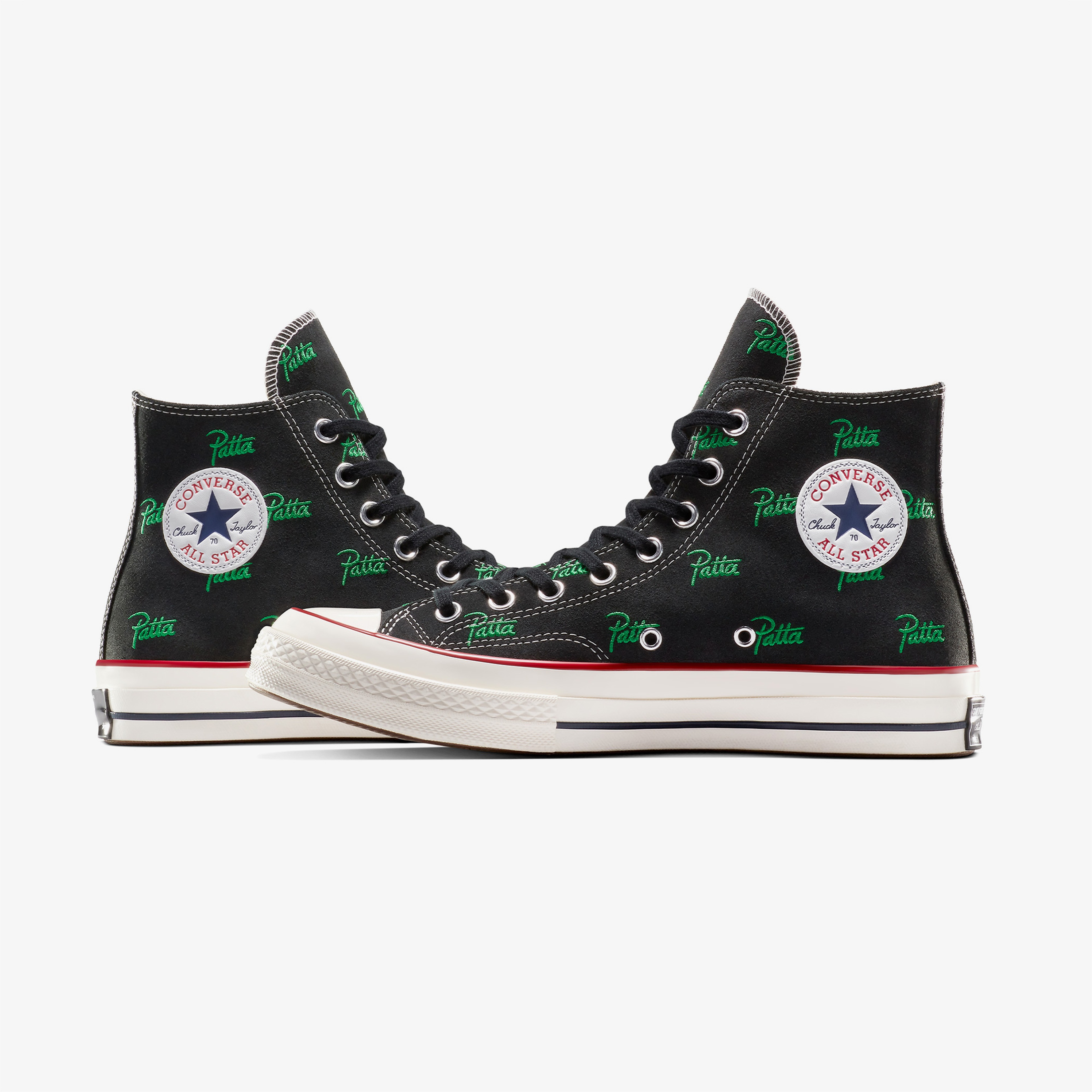 Converse X Patta Chuck 70 Unisex Siyah Bilekli Sneaker