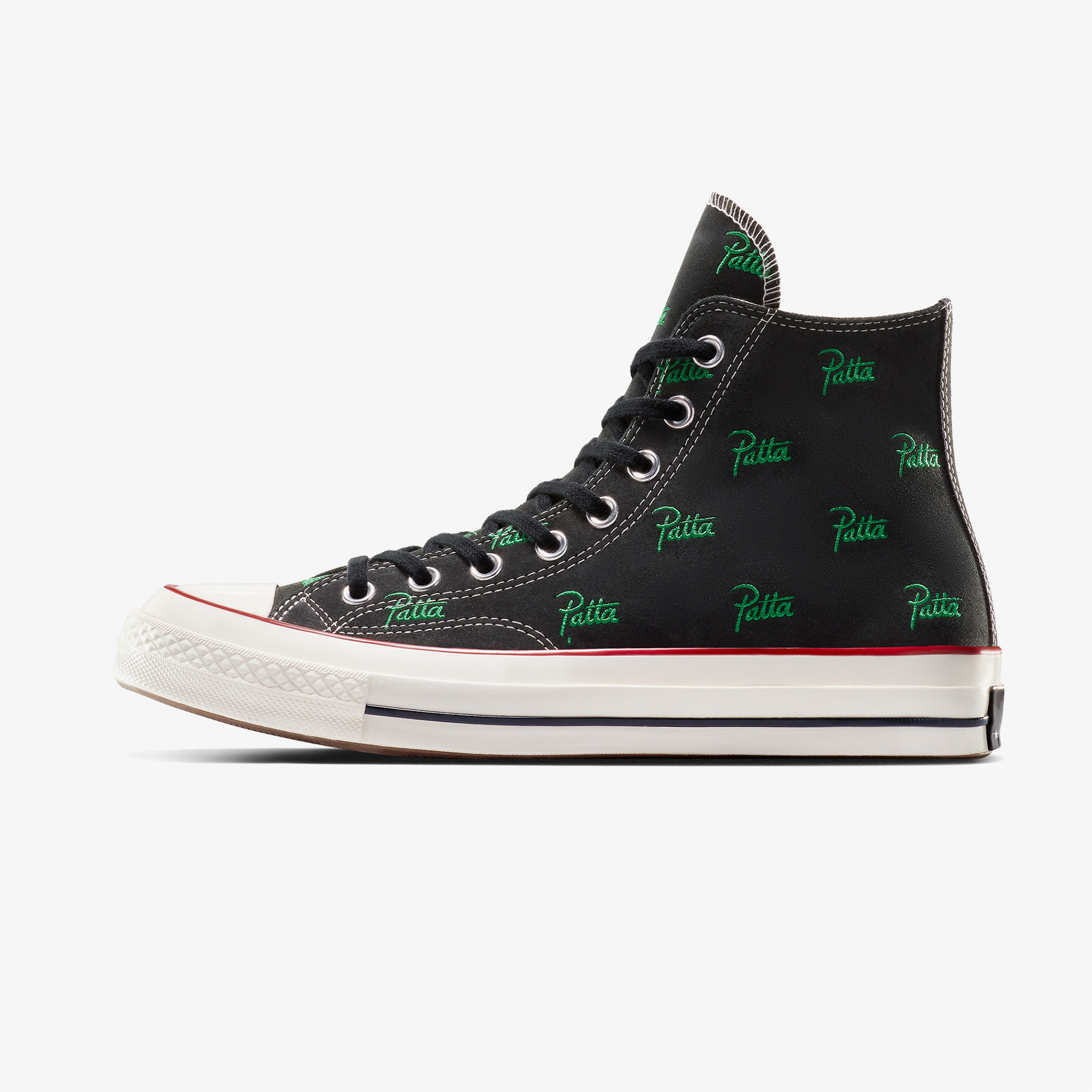 Converse X Patta Chuck 70 Unisex Siyah Bilekli Sneaker