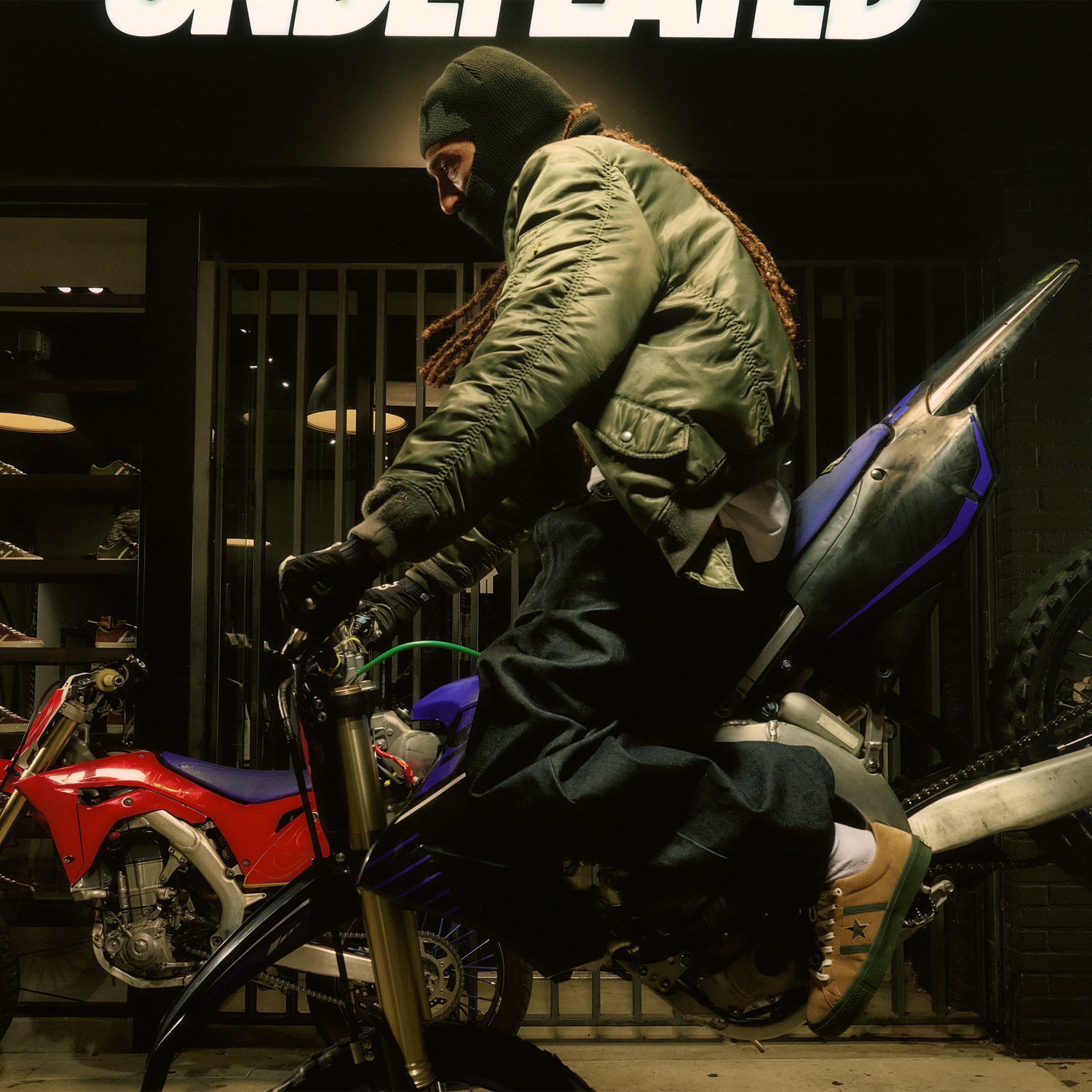 Converse x UNDEFEATED One Star Academy Pro Erkek Krem Sneaker