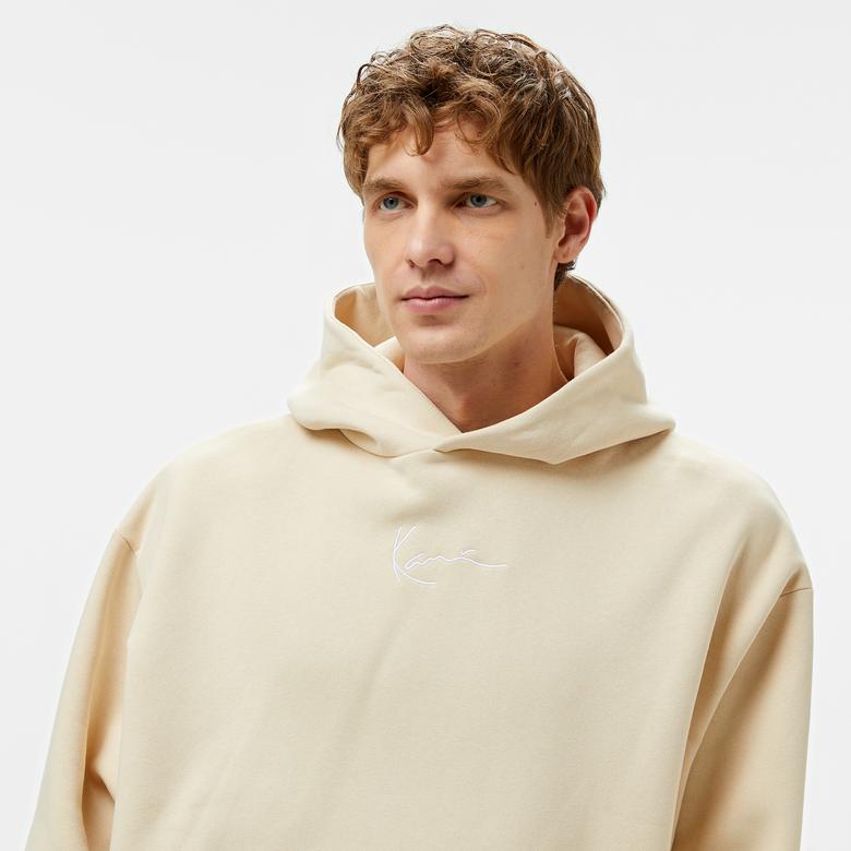Karl Kani Small Signature Essential Os  Erkek Krem Hoodie