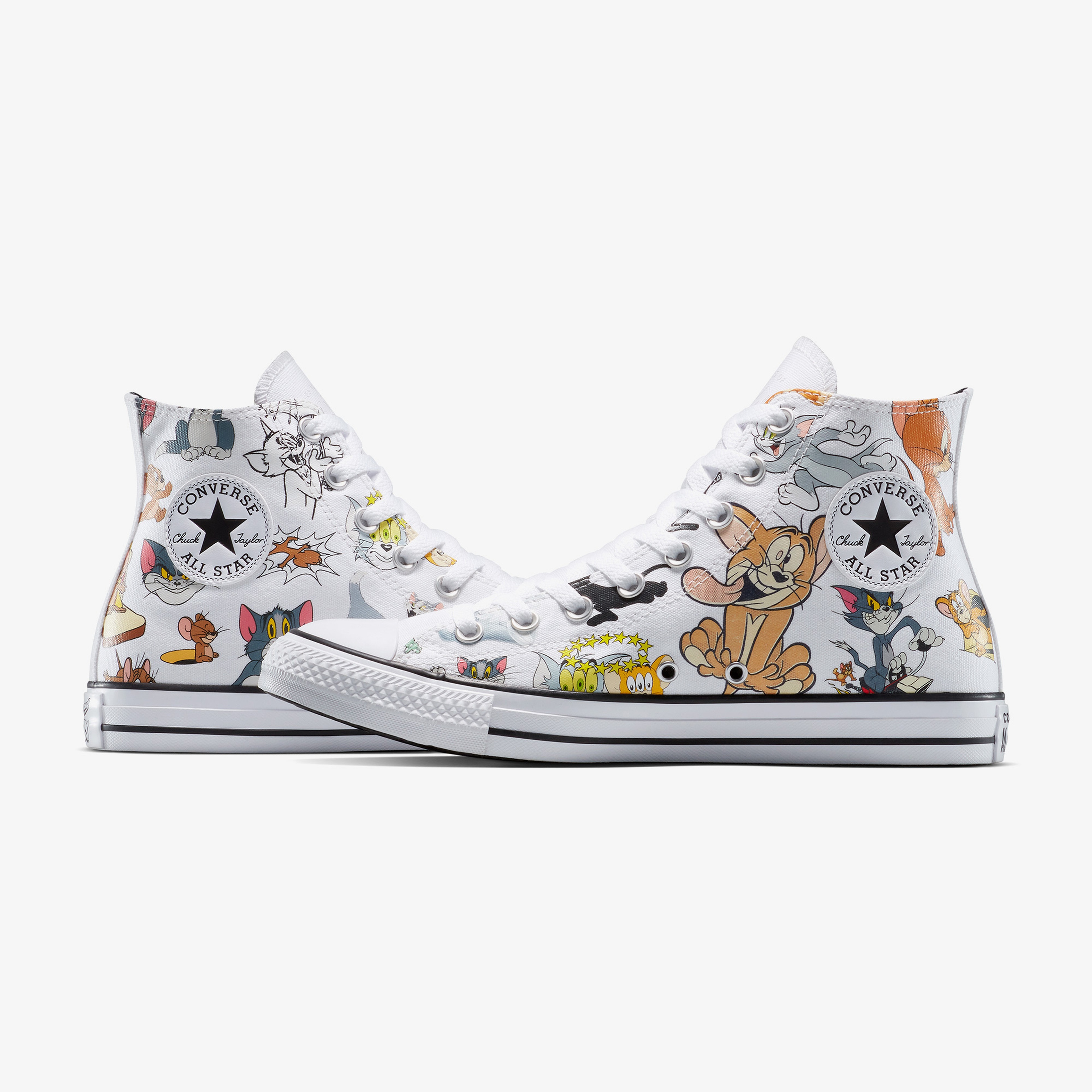Converse x Tom & Jerry Chuck Taylor All Star Unisex Beyaz Sneaker