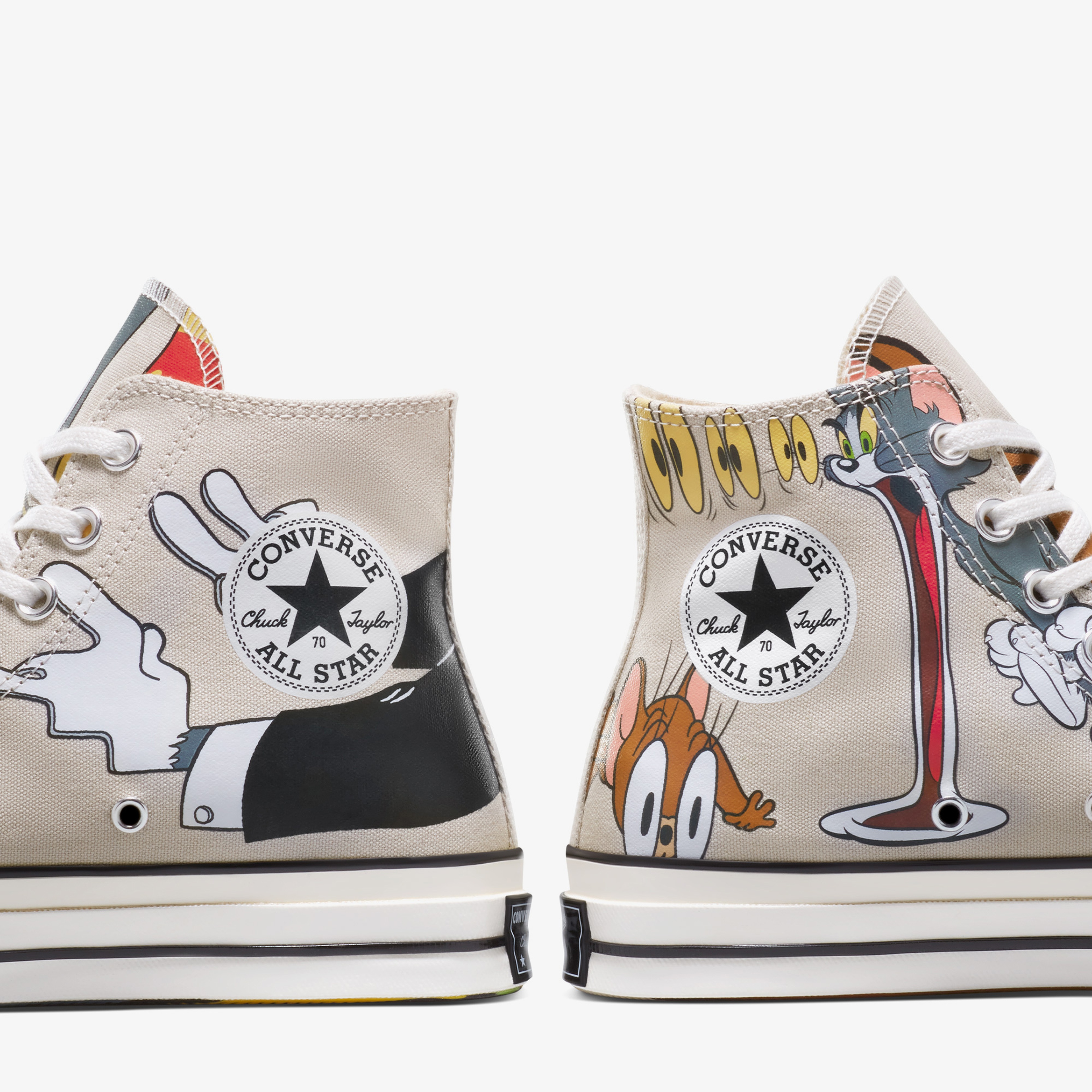 Converse x Tom & Jerry Chuck 70 Unisex Bej Sneaker