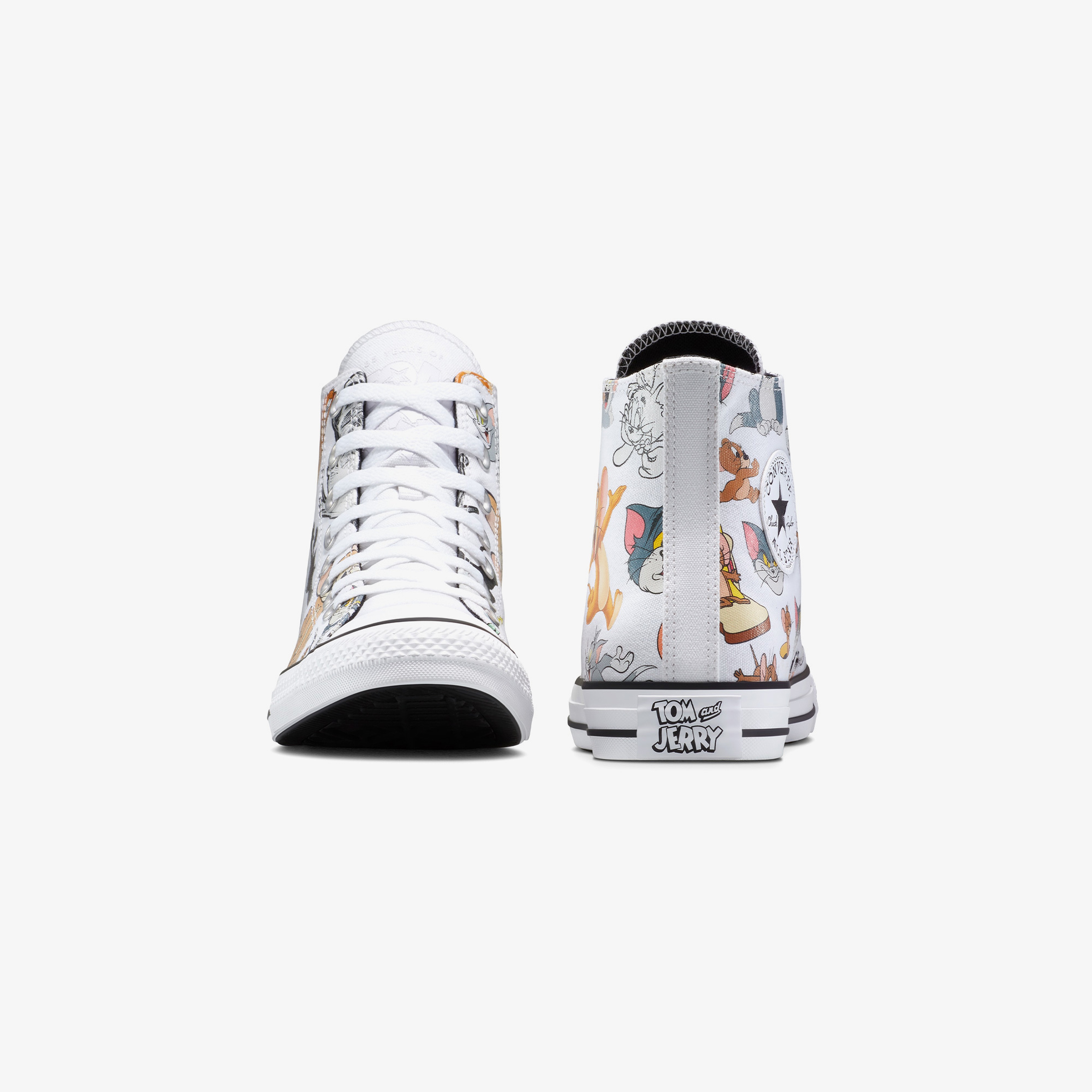 Converse x Tom & Jerry Chuck Taylor All Star Unisex Beyaz Sneaker