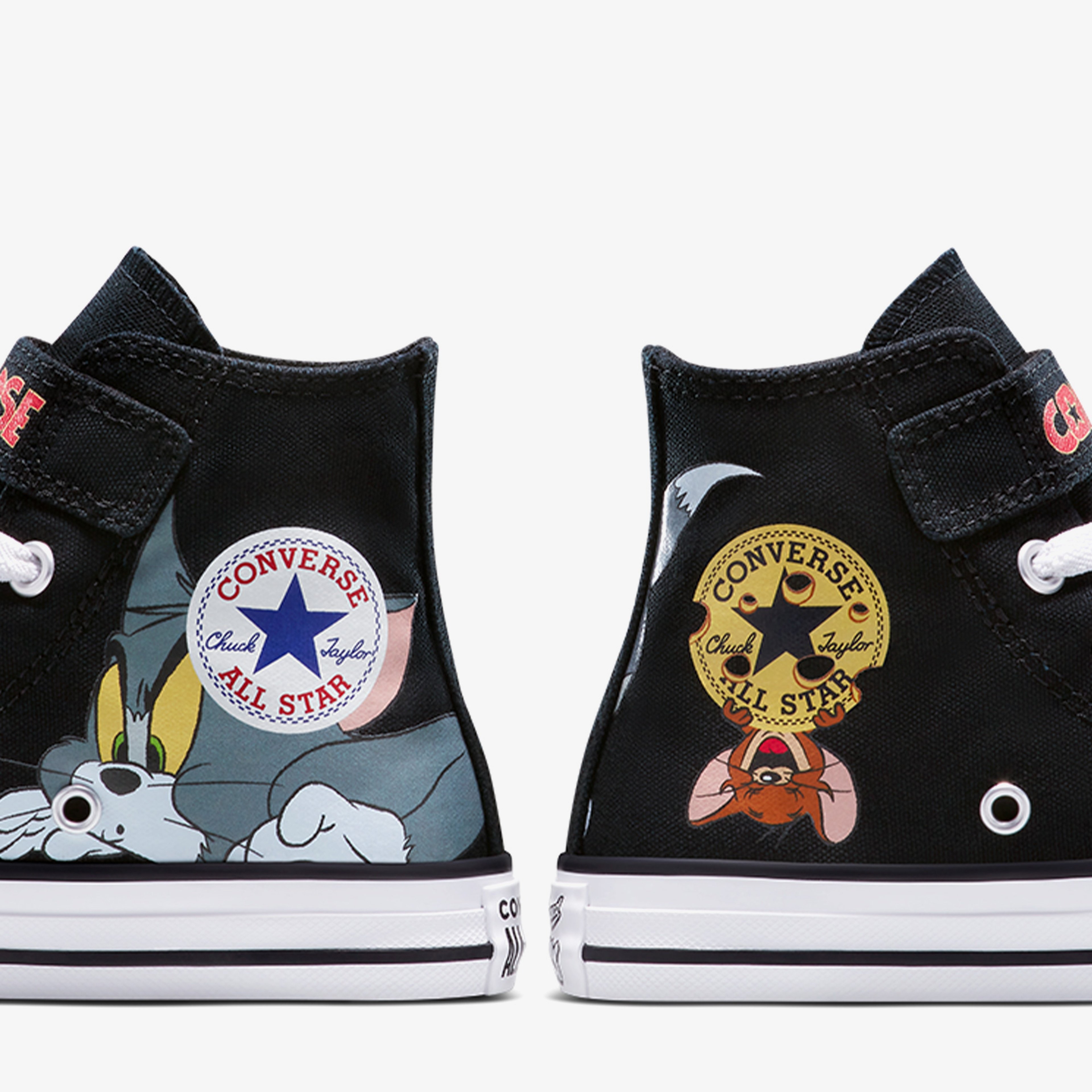 Converse X Tom & Jerry Chuck Taylor All Star Easy-On Çocuk Siyah Sneaker